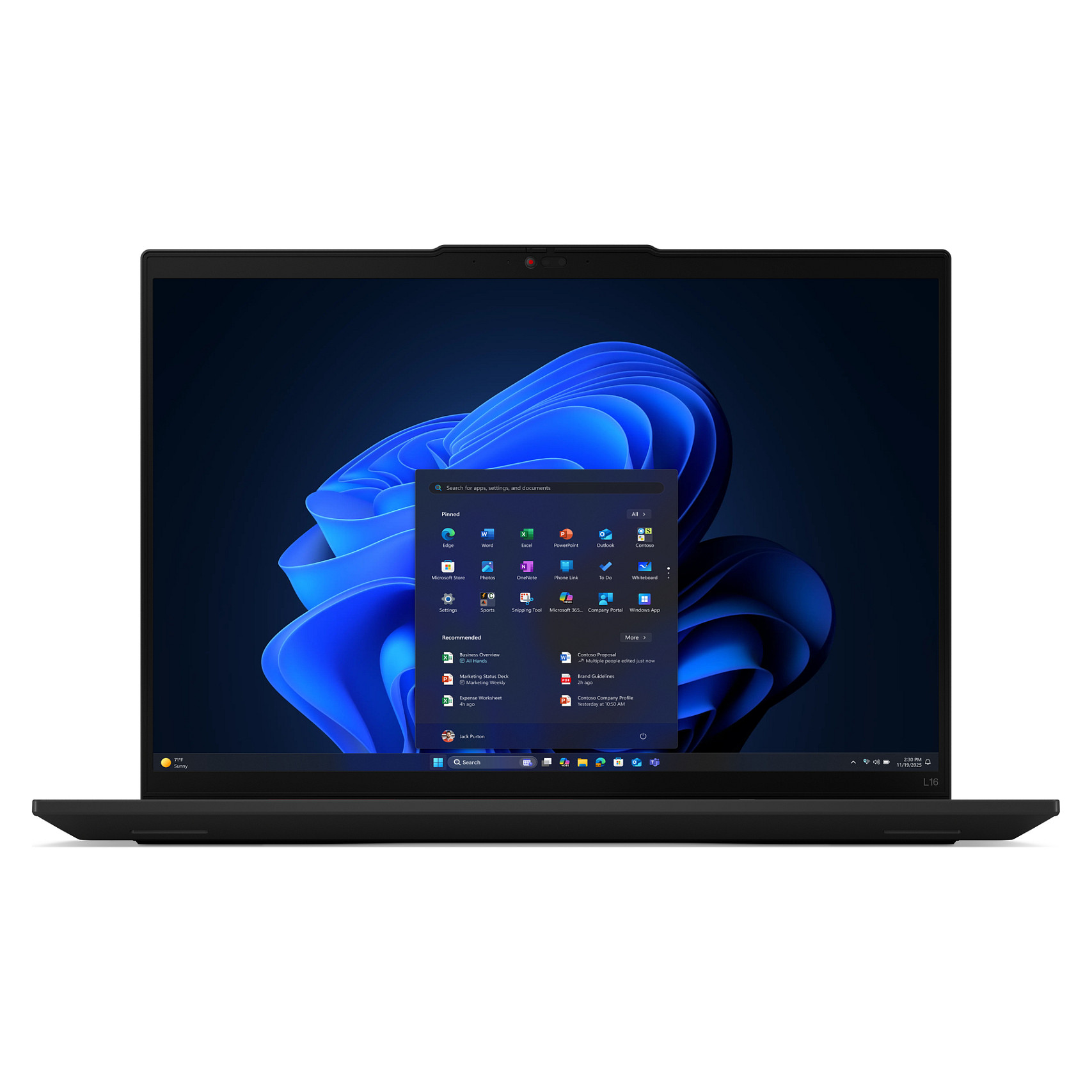 Laptop Lenovo ThinkPad L16 G2 / Ultra 5 225U / 32GB DDR5 / 512GB / 16" WUXGA IPS / Intel Graphics / DE / e zezë