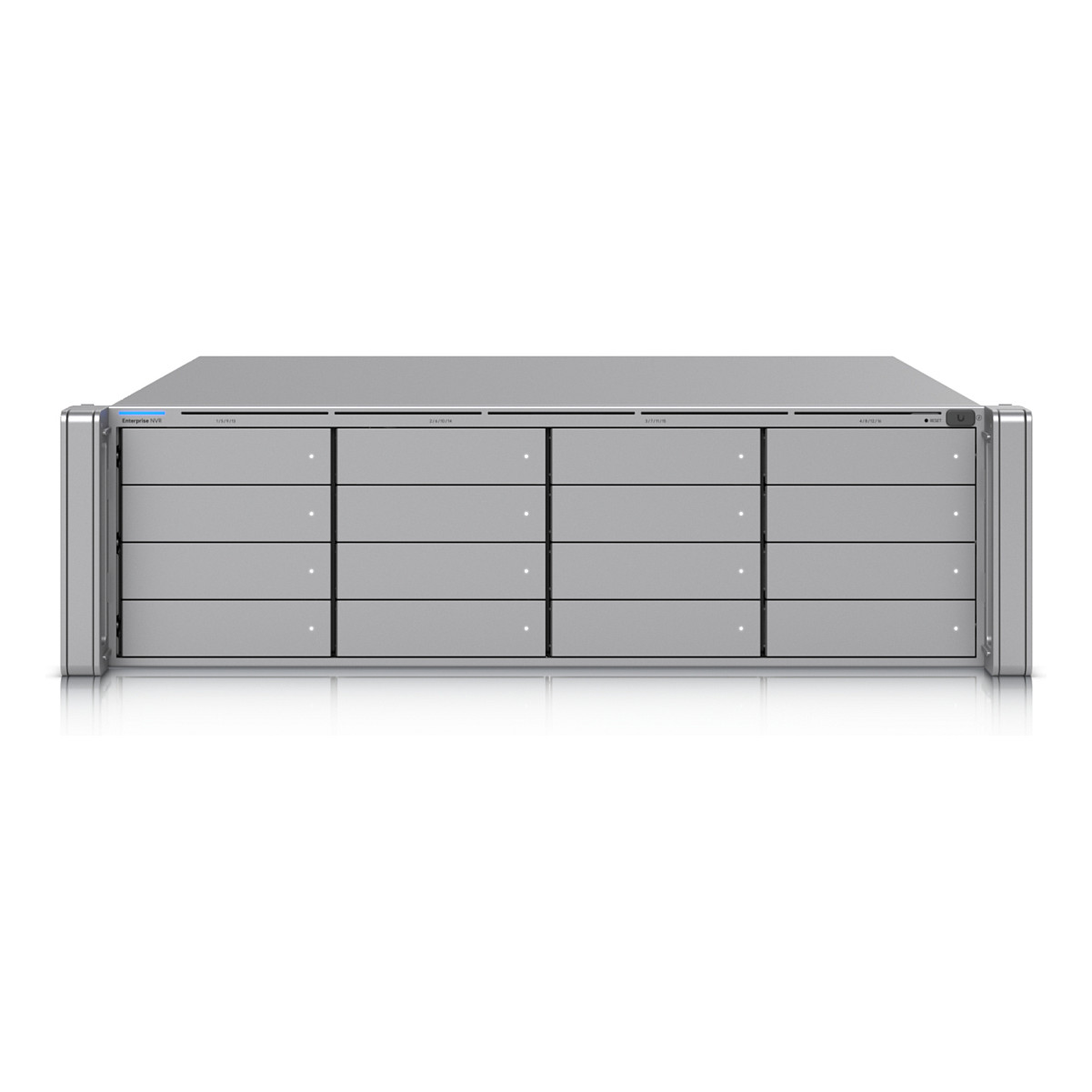 NVR Ubiquiti Enterprise Network Video Recorder (ENVR), 16 Bay, 2× SFP+ 10GbE, 1× RJ45 10GbE, Rack 3U - Hiri