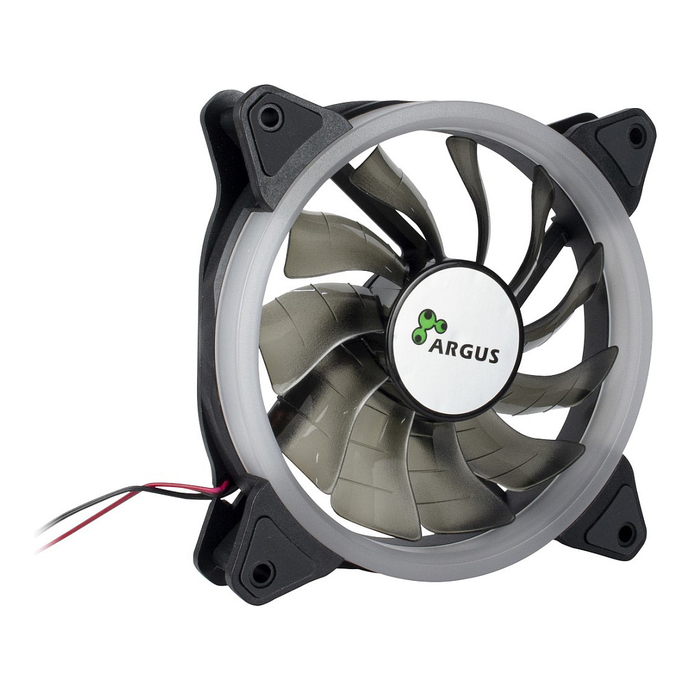 Ftohës për Kasë Inter-Tech Argus RS-051 / 120mm / 900 RPM / RGB – Zezë