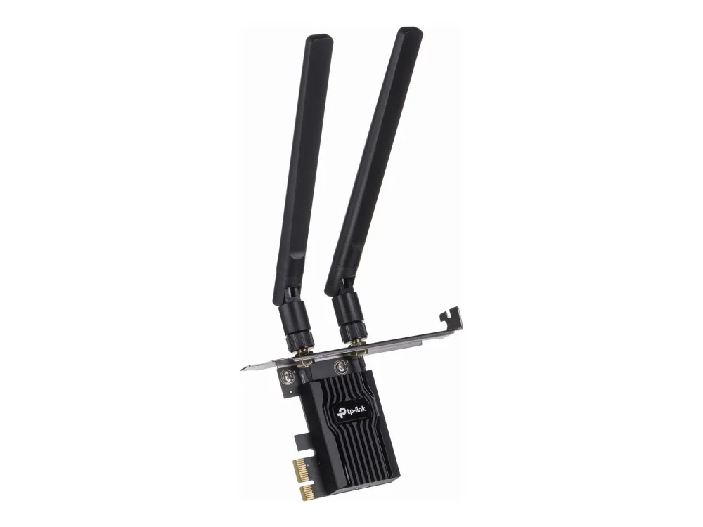 TP-Link Archer TX55E AX3000 PCI Express WiFi 6 Network Card – Bluetooth 5.2, Dual Band 2.4GHz/5GHz, 2x High-Gain Antena, PCIe x1, i zi 2