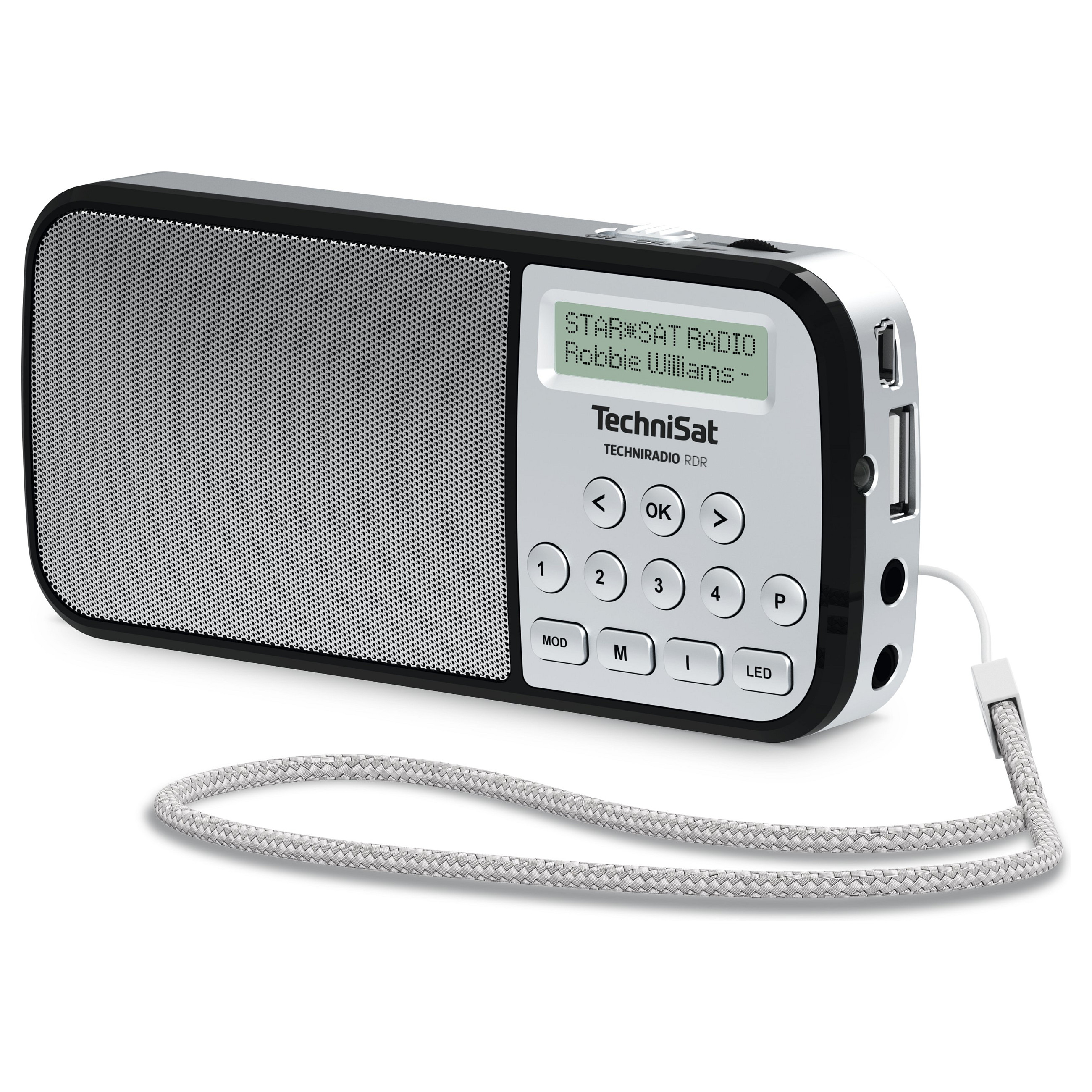 Radio Portative TechniSat RDR, DAB+, FM, 1W – Argjend 3