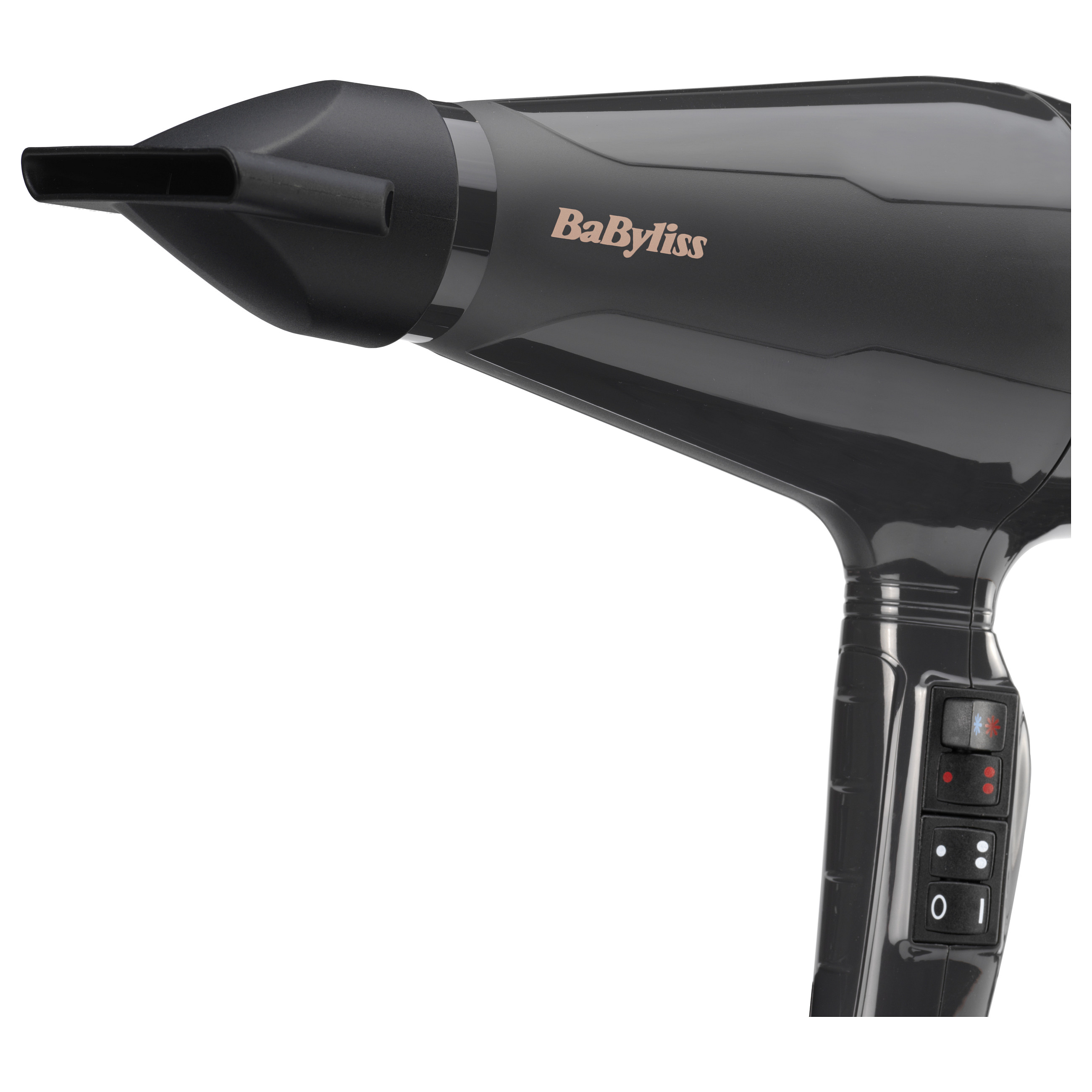 Tharëse për Flokë BaByliss 6719DE Air Pro 2200, 2200W, Motor AC, 2 Shpejtësi, 3 Temperatura, Jonizues, Difuzor - Zezë, Ari 9