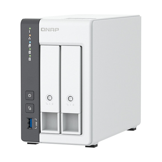 QNAP TS-216G 2-Bay NAS – ARM Cortex-A55 Quad-Core 2.0GHz, 4GB RAM, 2.5GbE + 1GbE 5