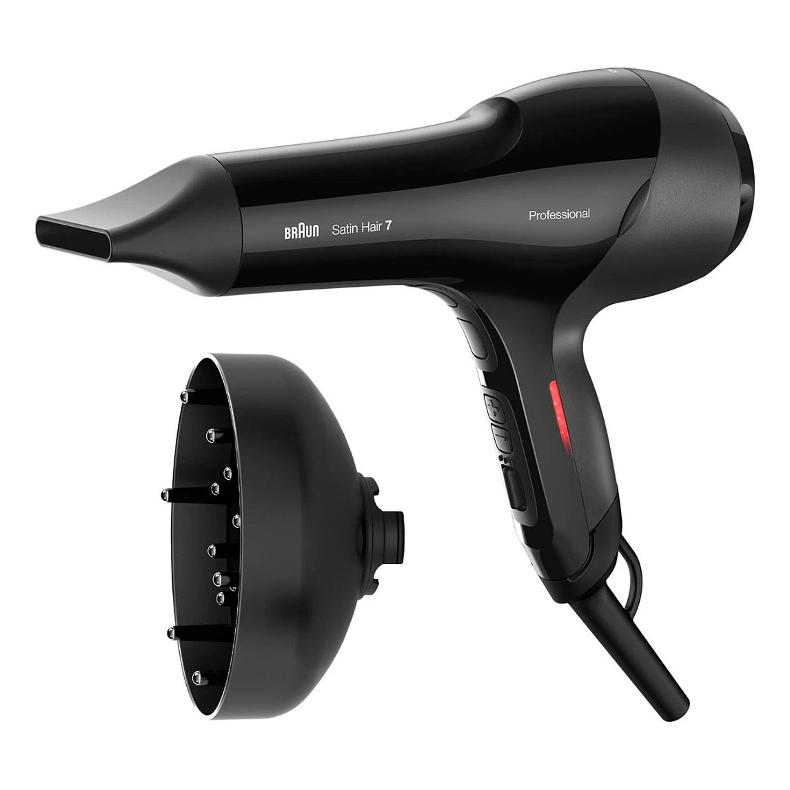 Tharëse për Flokë Braun Satin Hair 7 SensoDryer HD 785, 2000 W, Teknologji Jonike – Zezë 2