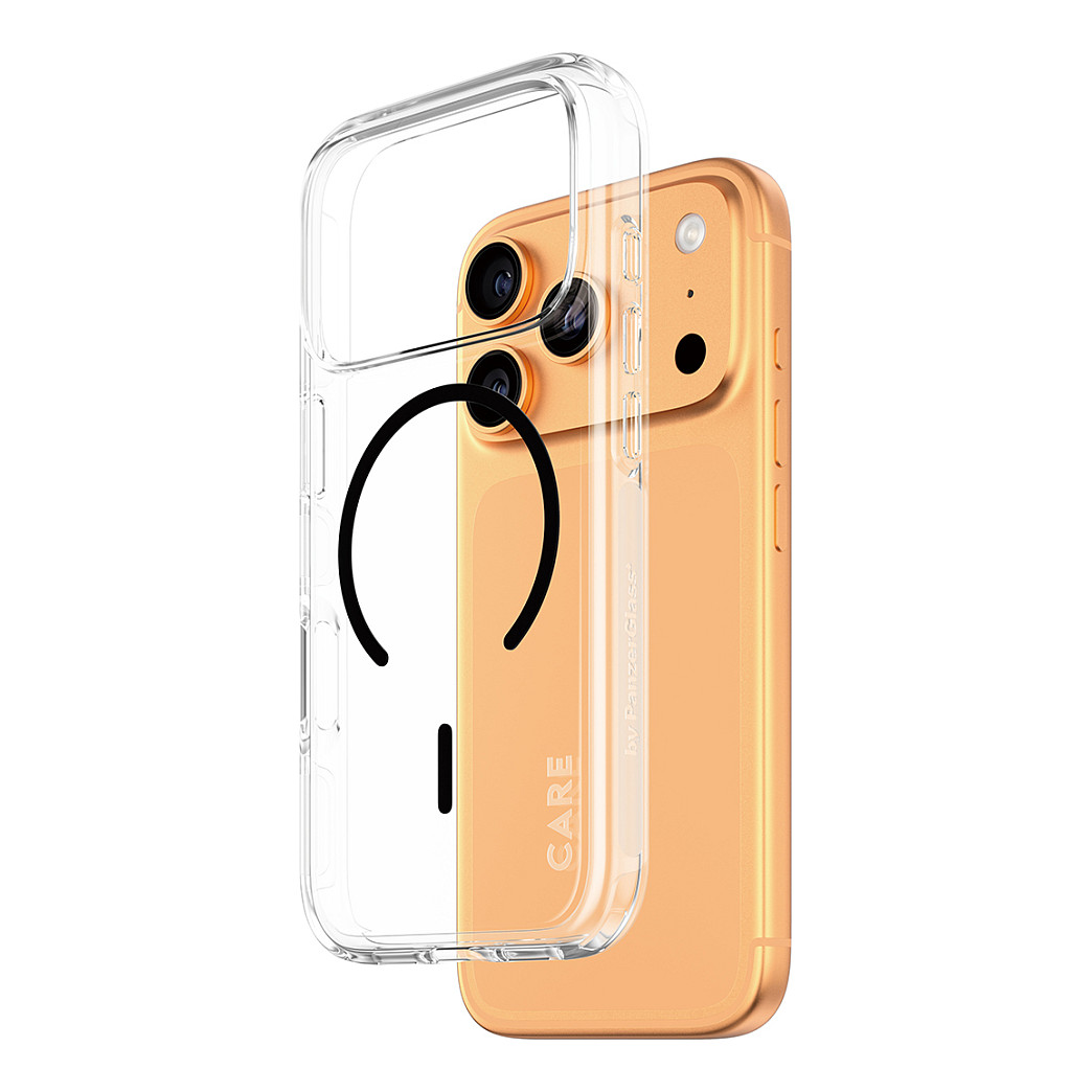 CARE Flagship Clear Urban Explorer Case with MagSafe for iPhone 17 Pro