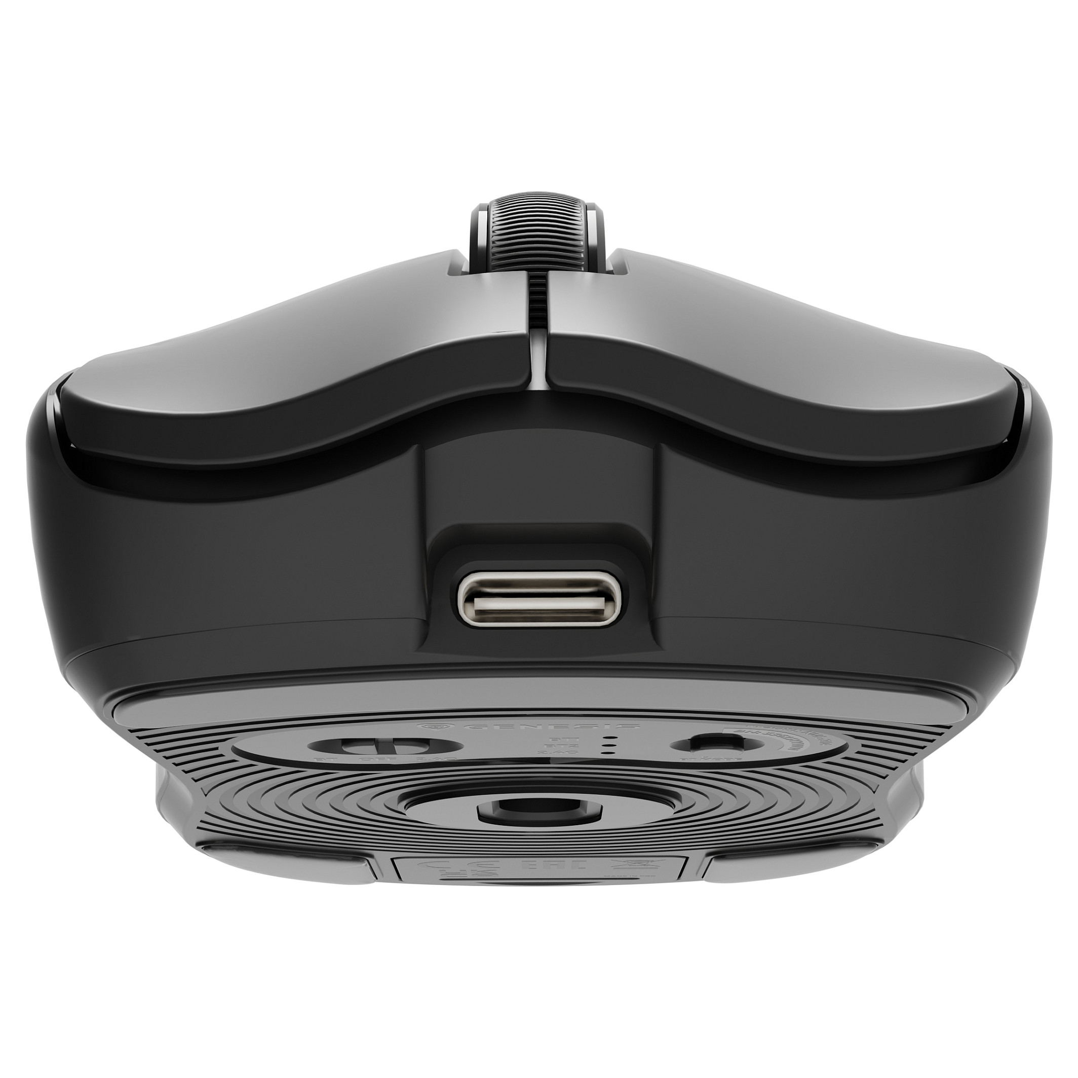 Maus Gaming Genesis Zircon 500 / Wireless / PixArt PMW3325 / 10.000 DPI / 6 Butona / 2.4 GHz / Bluetooth 5.0 / USB-C - Zezë 6