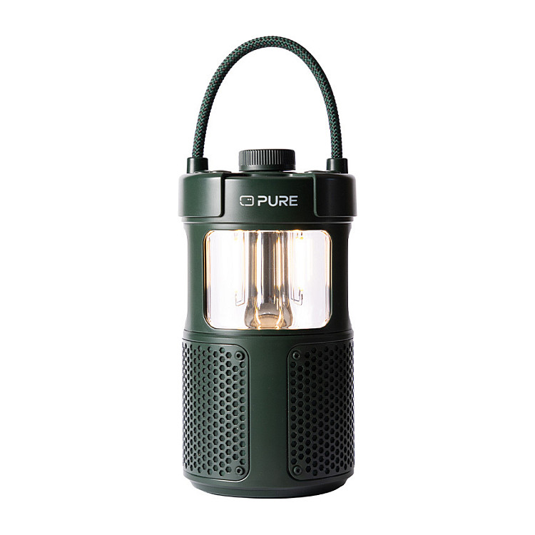 Altoparlant Pure Woodland Glow, 20W, Bluetooth 5.3, AUX, IPX6, USB-C - Gjelbër 5