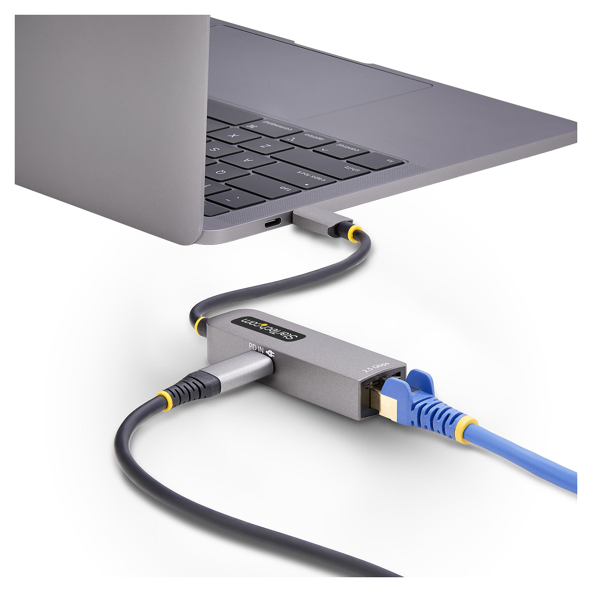 Adapter Rrjeti USB-C StarTech 2GPD3-USB-C-ETHERNET, 2.5GbE, RJ45, 100W PD - Gri 7