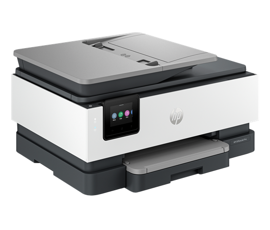 Printer Multifunksional HP OfficeJet Pro 8123 / Inkjet me Ngjyra A4 / 29 ppm / 3 në 1 / Wi-Fi + USB - Bardhë/Hiri 2