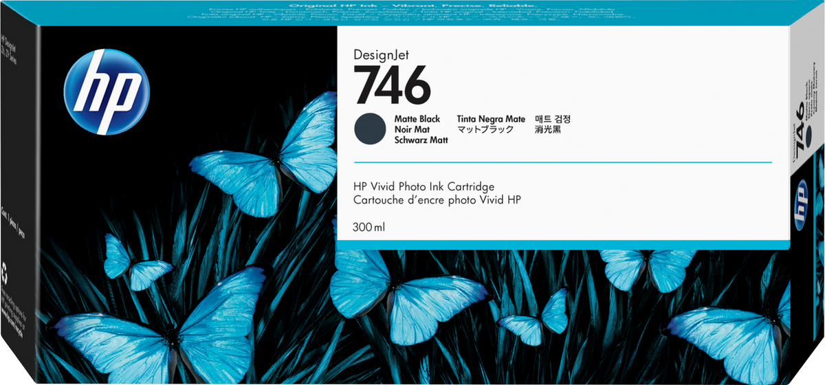 Ink HP 746 / P2V83A – Zezë Mat