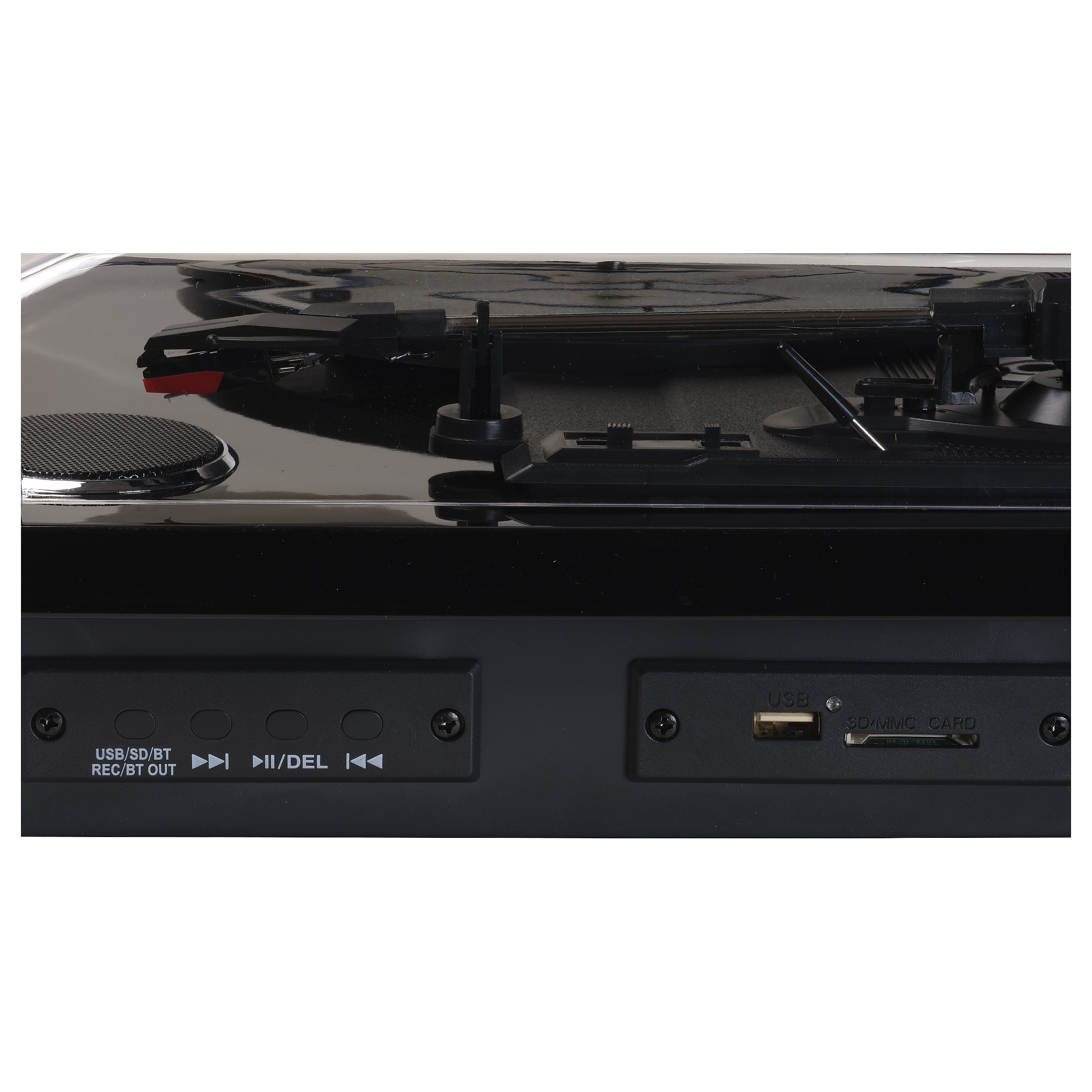 Gramafon Denver VPL-230B, Gjysmë Automatik, USB, 2W - Zezë 6