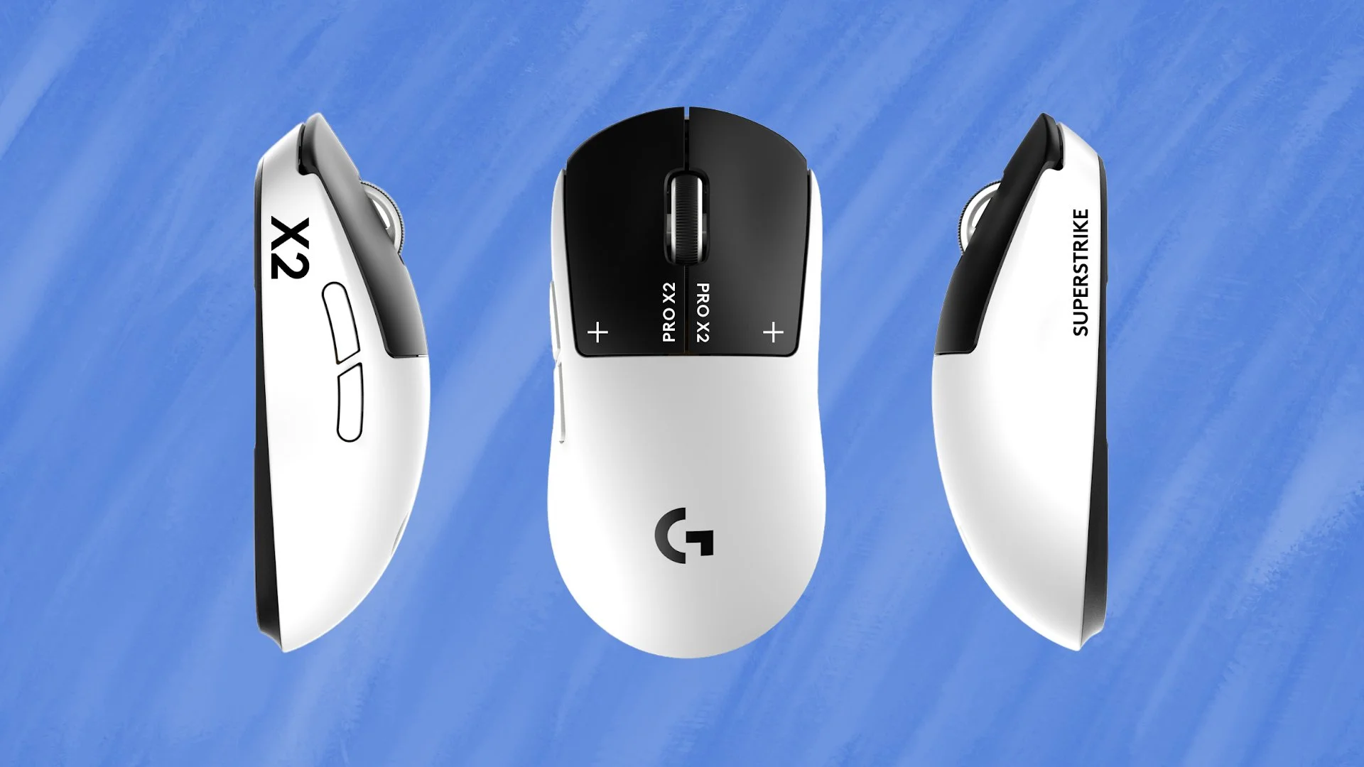 Maus Gaming Logitech G PRO X2 SUPERSTRIKE / HERO 2 / 44.000 DPI / 8.000Hz / HITS / LIGHTSPEED 2.4GHz / USB-C - Bardhë/Zezë 6