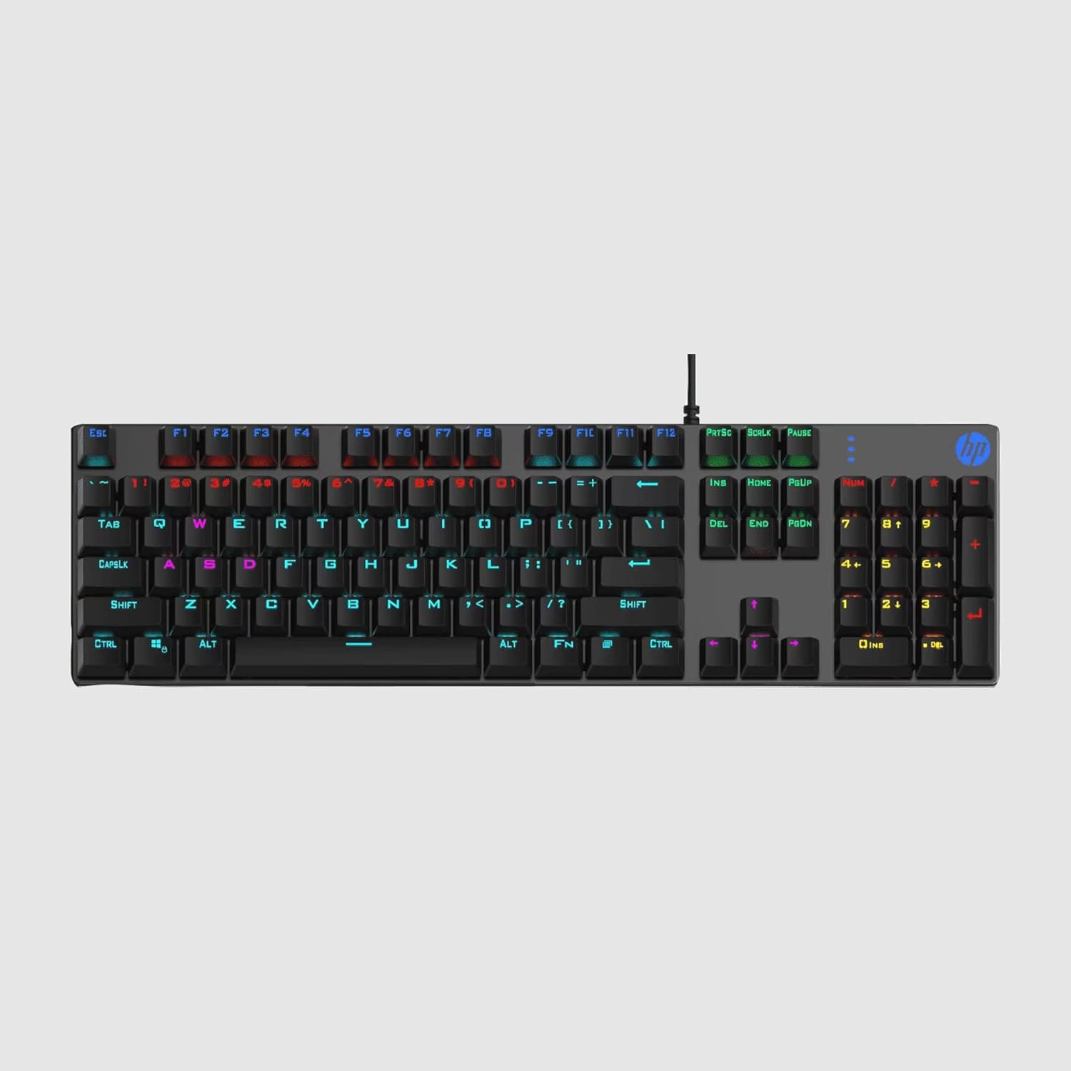 Tastierë Gaming HP GK400F / Mekanike / RGB / E zezë 5