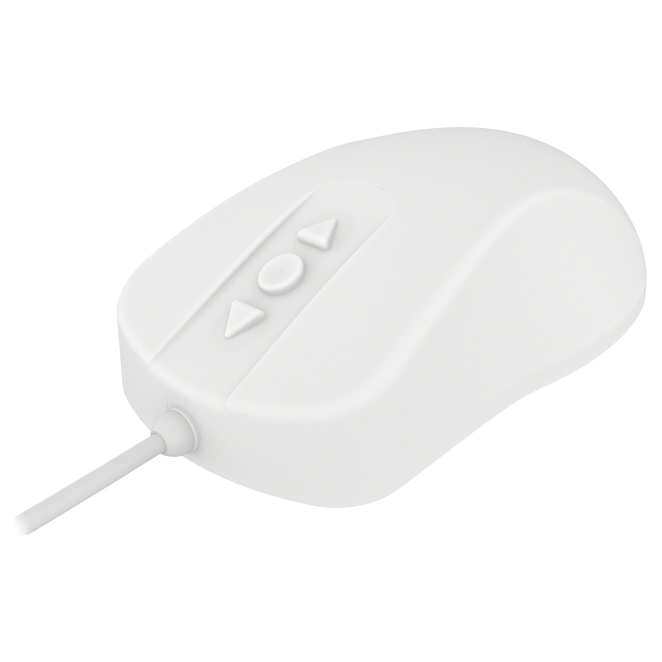 Maus me Kabllo MED-MOUSE Active Key AK-PMH12 / Optical / 5 Button – Bardhë thumbnail 3