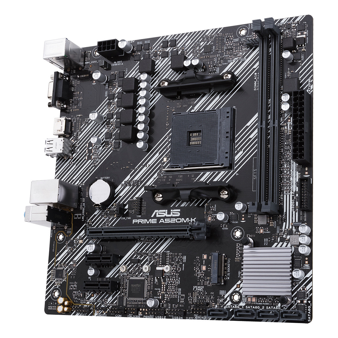 Pllakë Amë MB ASUS PRIME A520M-K thumbnail 5
