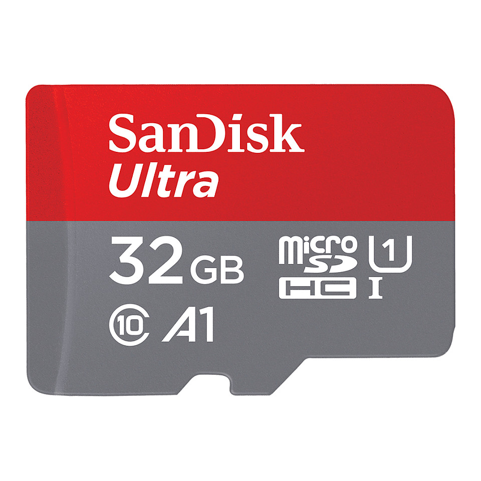 Kartë Memorie CARD 2 SanDisk microSDHC Ultra / 32GB