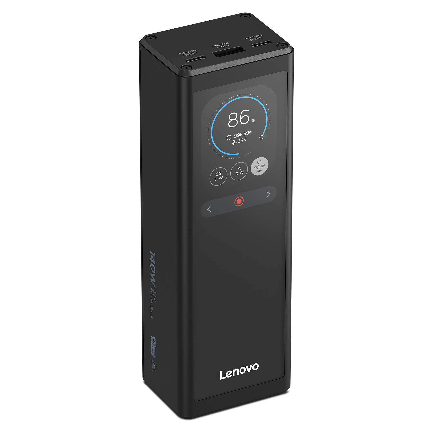 Powerbank Lenovo USB-C Laptop 40AL140CWW, 14000 mAh, 48 Wh, USB-C, 2x USB-A