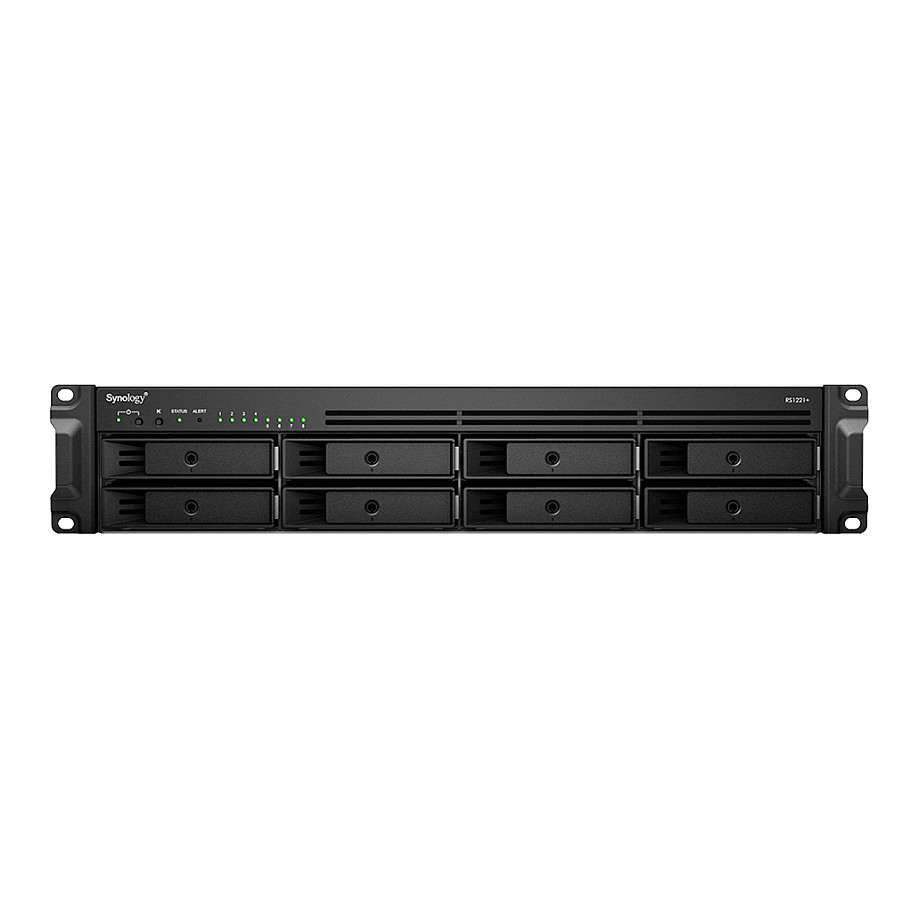 Synology RX1223RP 12-Bay Rack Expansion Unit – 2U, SATA HDD/SSD, Hot-Swap, Redundant PSU 9