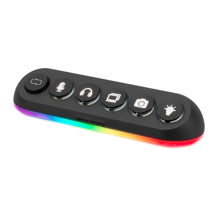 Hub USB Streamplify HUB DECK 5 / 4x USB 3.0 Type-A + 1x USB 2.0 / RGB / 12V / 24W – Zezë 4