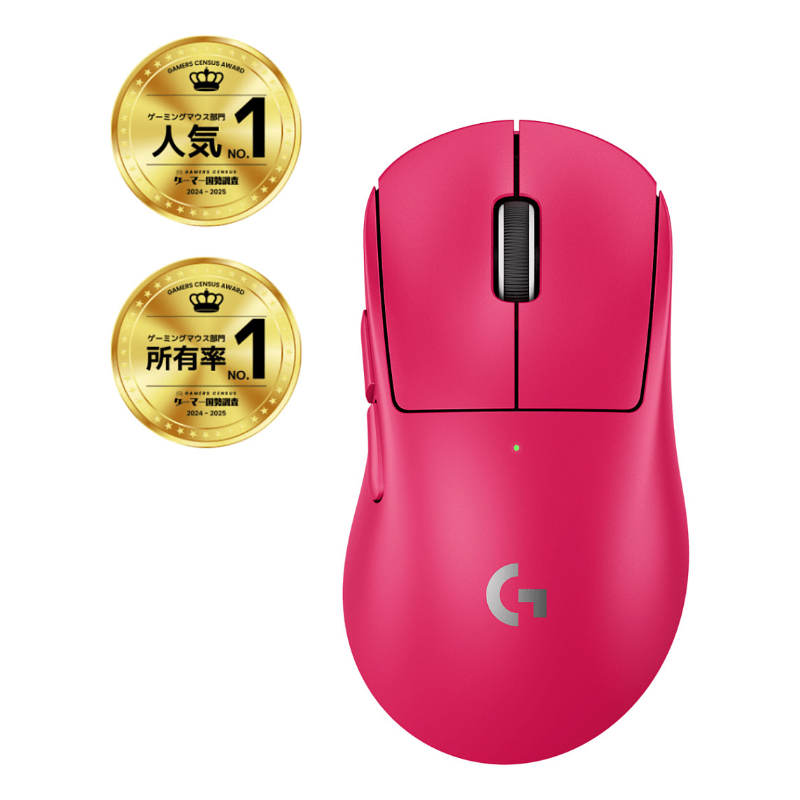 Maus Gaming Logitech G PRO X Superlight 2 DEX / Wireless - Rozë thumbnail 2