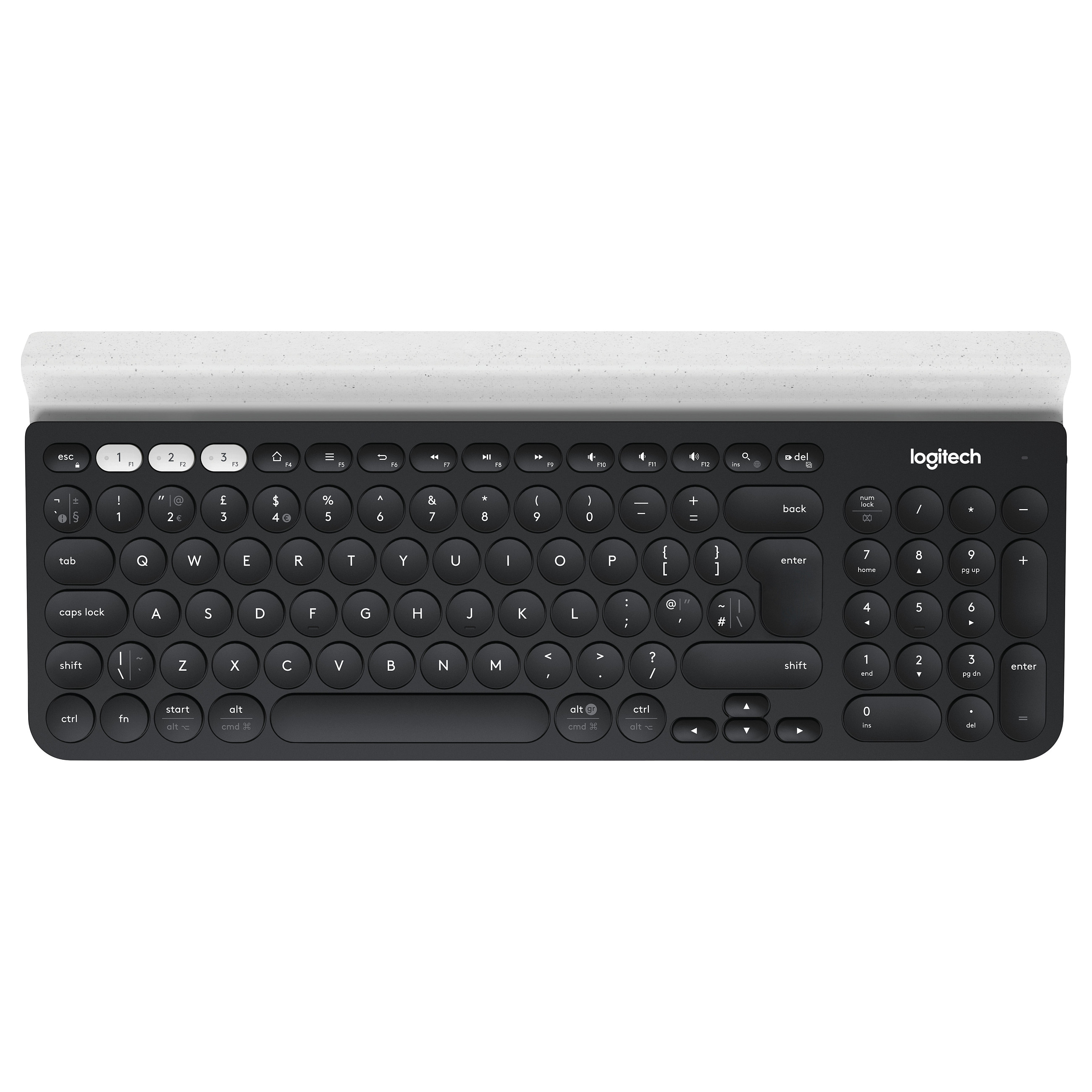 Tastierë pa kabllo Logitech K780 Multi-Device, Bluetooth, QWERTY – Zezë