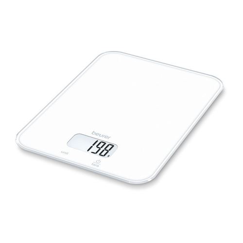 Peshore Kuzhine Beurer KS 19 Pure White, 5kg, Saktësi 1g, Ekran LCD, Sensorë me Prekje, Funksion Tara – Bardhë 2
