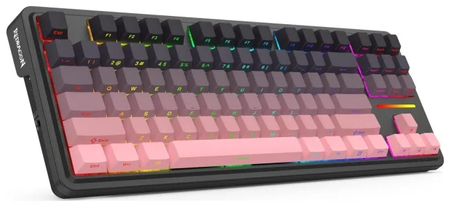 Tastierë Gaming Redragon K728SP-RGB-PRO Antonium PRO / Wired & Wireless / US Language – Zezë / Rozë 3