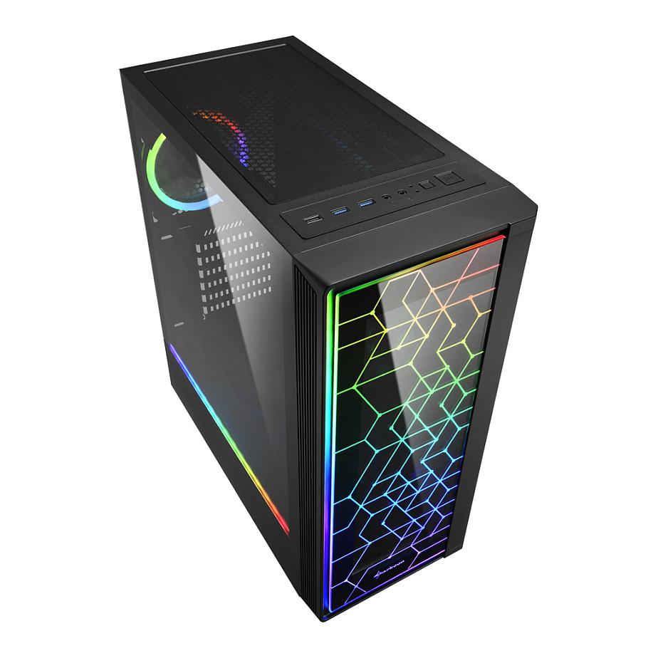 Kasë Midi Sharkoon RGB LIT 100 thumbnail 2
