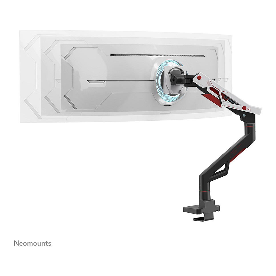 Mbajtëse për Monitor Neomounts DS70-256RD1 ACE, Gaming, 24"–57", 30kg, VESA 75×75mm–200×200mm - Zezë/Kuqe 4
