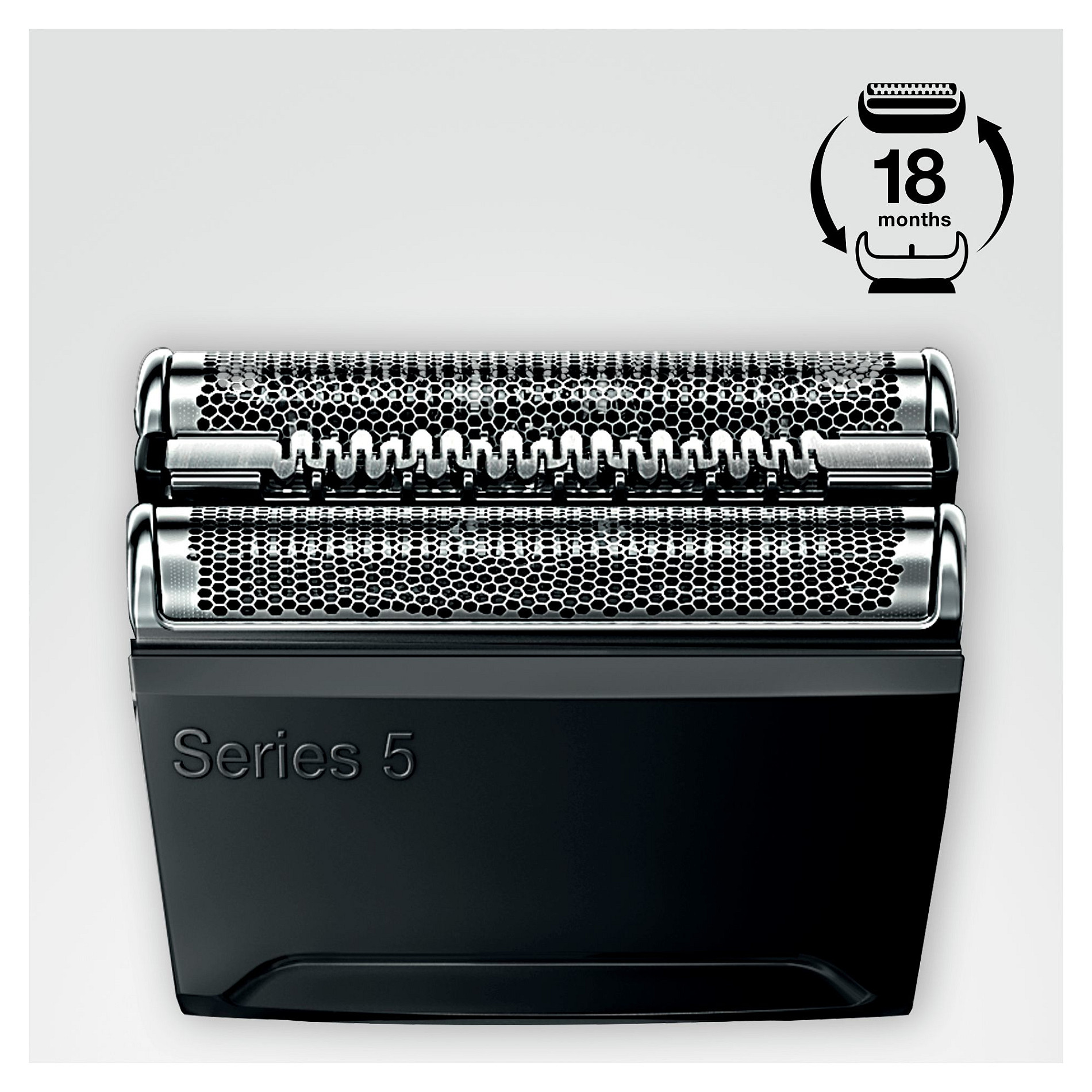 Kokë zëvendësuese për makinën e rrojës Braun Series 5 52B / 1 Kokë / 18 Muaj – Zezë 4