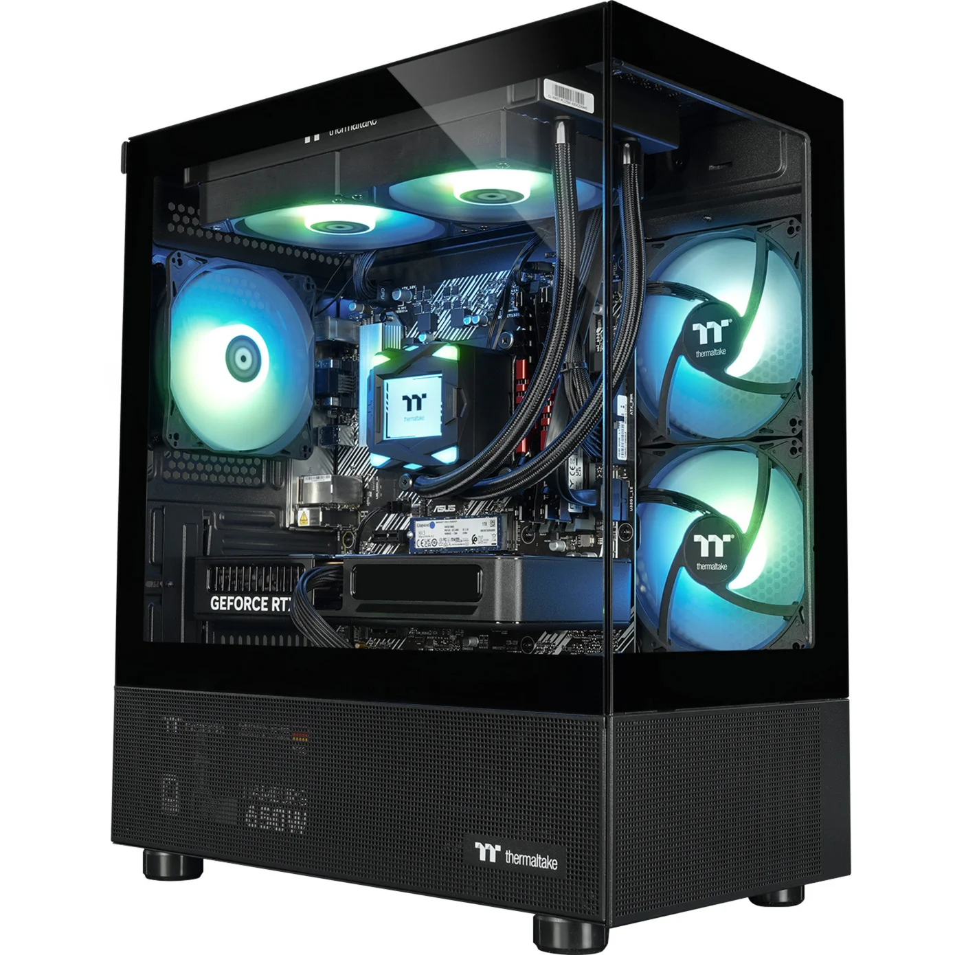 Kompjuter Gaming Thermaltake FTW A-Line, Ryzen 7 5700X, 32GB DDR4, 1TB, RTX 5060 8GB - Zezë