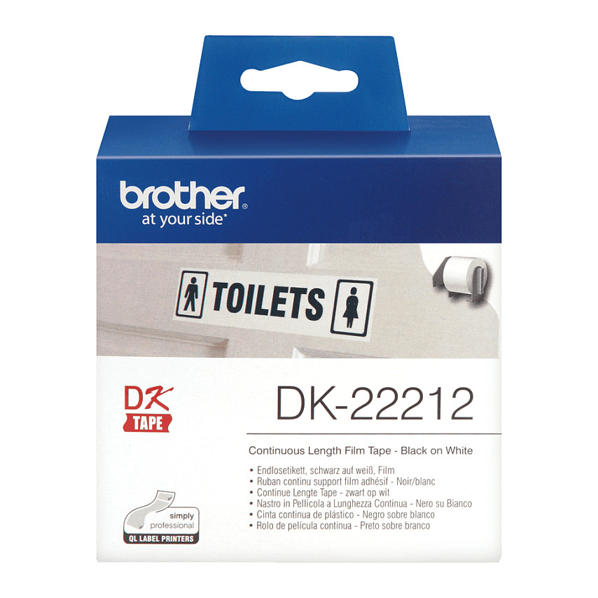 Letër Etiketa P-Touch DK-22212 thumbnail 2