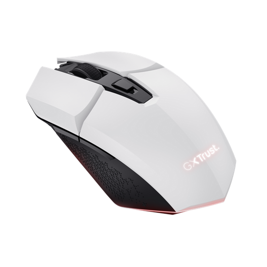Maus gaming Trust GXT 110 Felox, Wireless, i bardhë 2