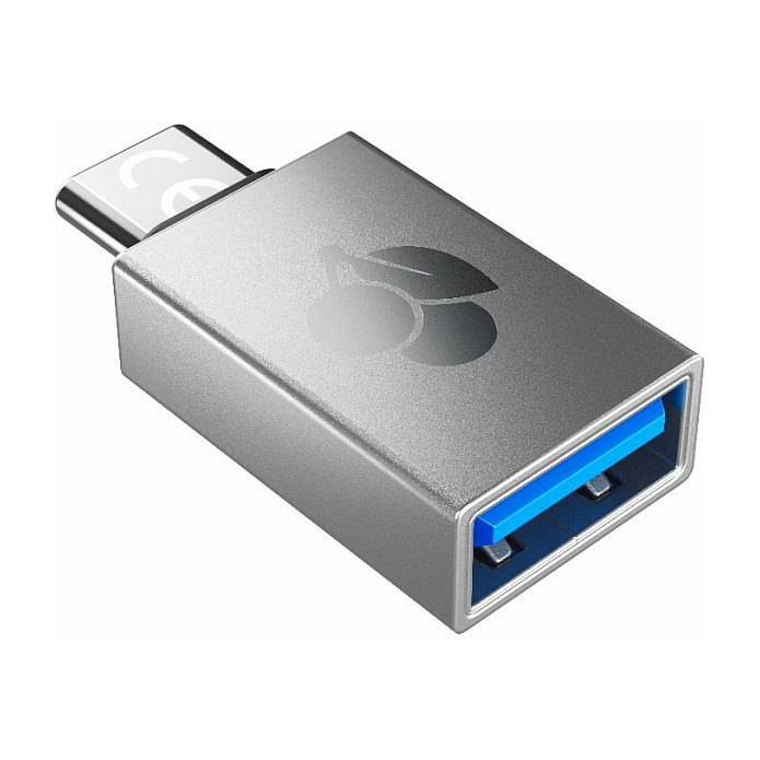 Adapter CHERRY USB-A to USB-C – Gri