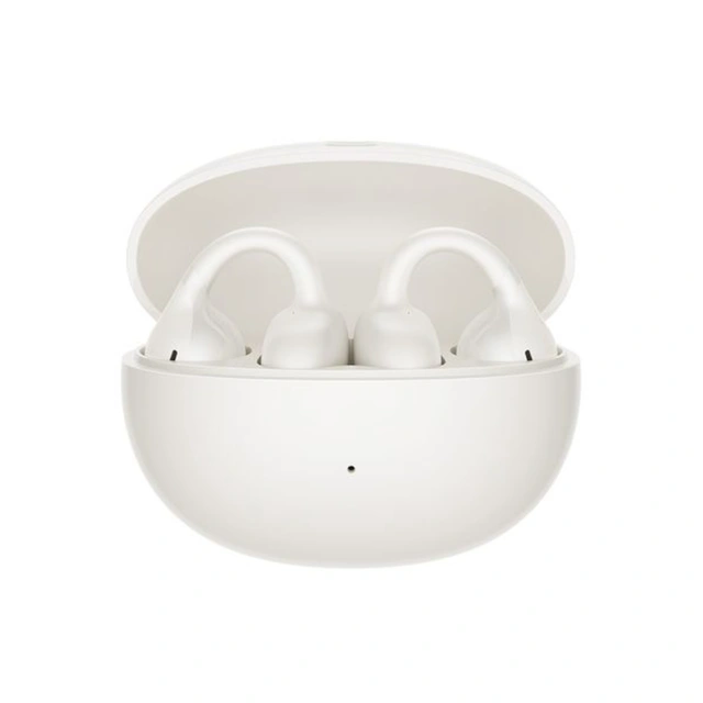 Kufje pa kabllo Baseus Bass BC1 / Open-Ear / Bluetooth 6.0 / 12 mm / AI Bass / Multipoint / 4 Mikrofona – Bardhë 2