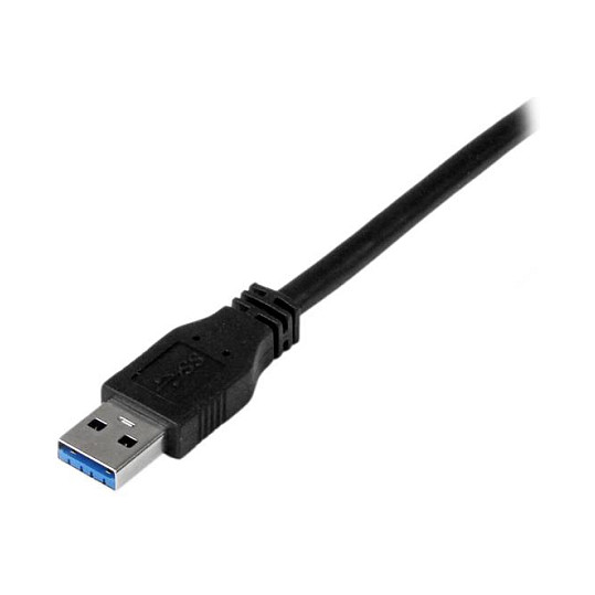 Kabllo USB StarTech.com USB3CAB2M, USB 3.0, USB-A Mashkull në USB-B Mashkull, 5Gbps, 2m - Zezë 2