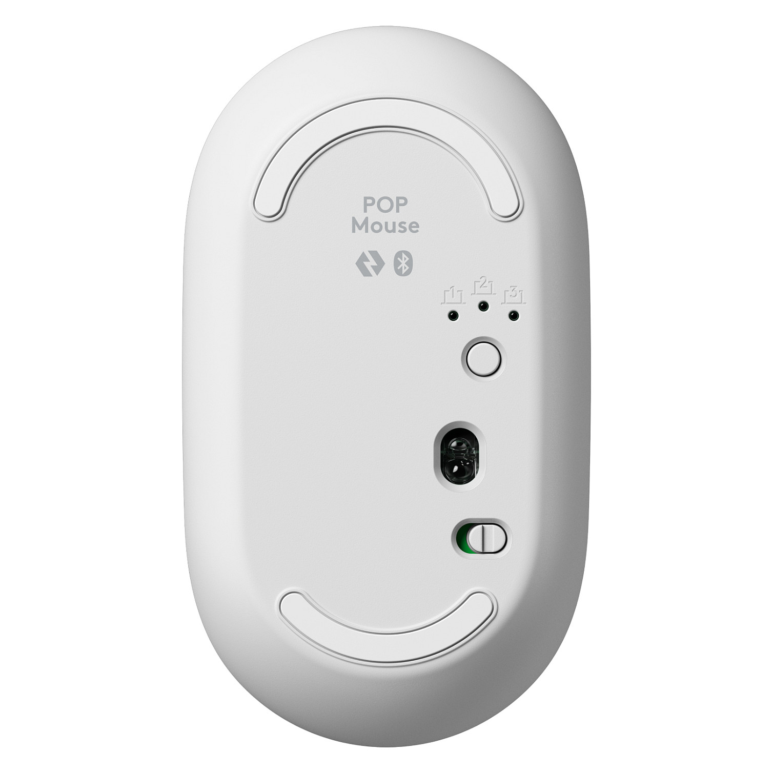 Maus Pa Kabllo Logitech POP with Emoji – Bardhë thumbnail 2
