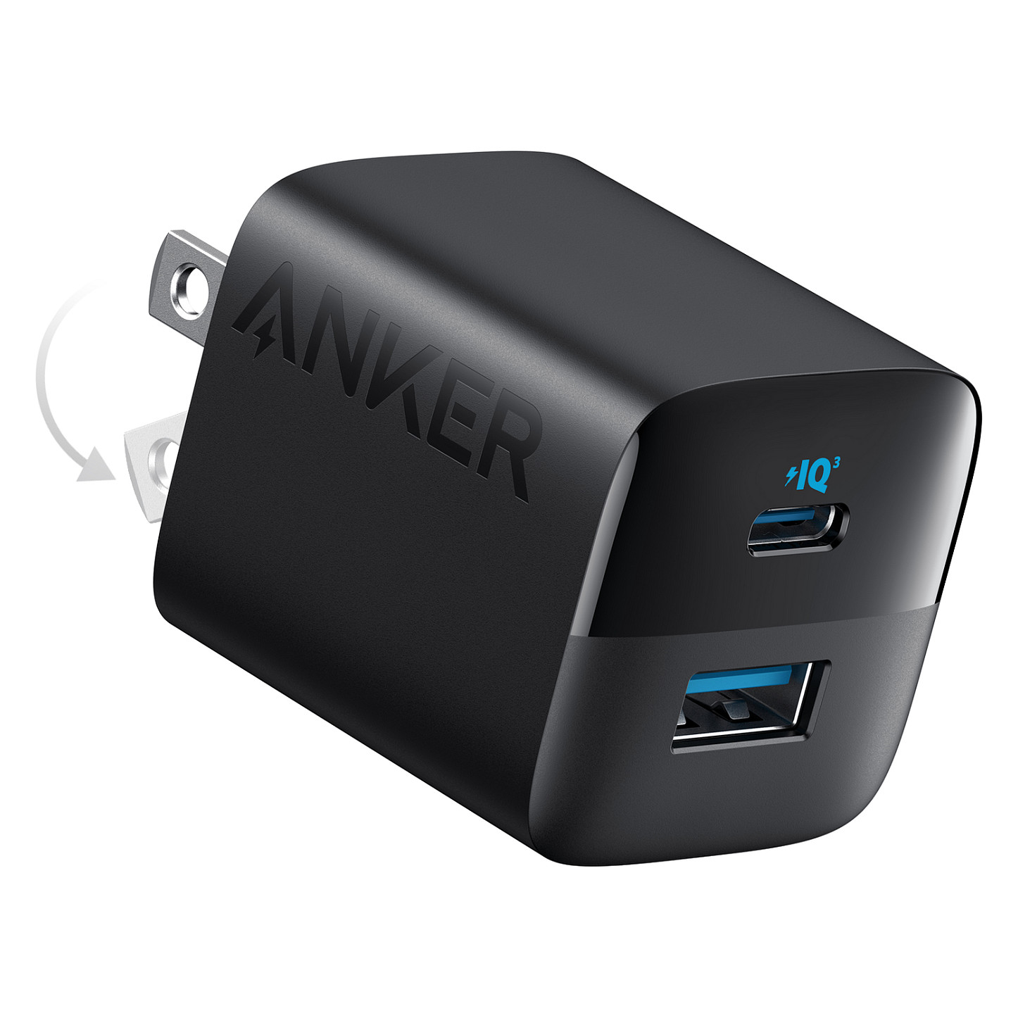 Adapter Anker / 323 Charger / 33W / 1x USB-A / 1x USB-C / PIQ 3.0 - Zezë