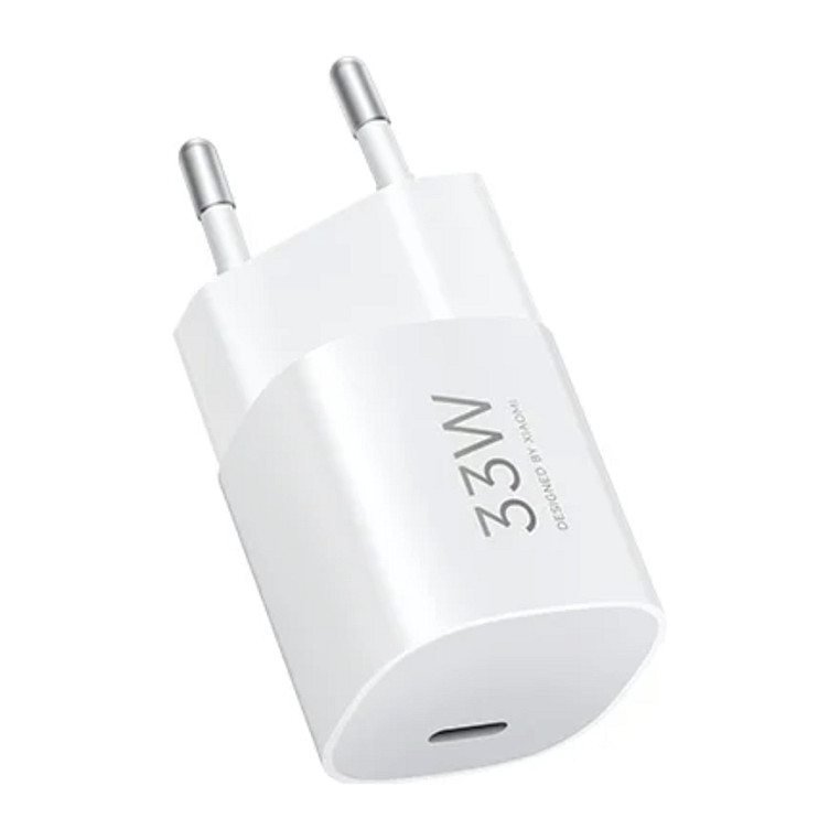 Adapter Xiaomi BHR087LEU / 33W / USB-C / PD / PPS / QC - Bardhë