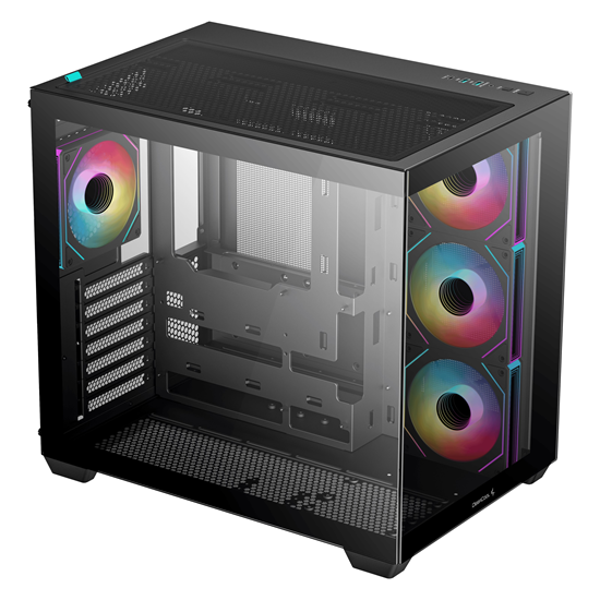 Kasë DeepCool Case CG530 Mid Tower - Zezë thumbnail 2
