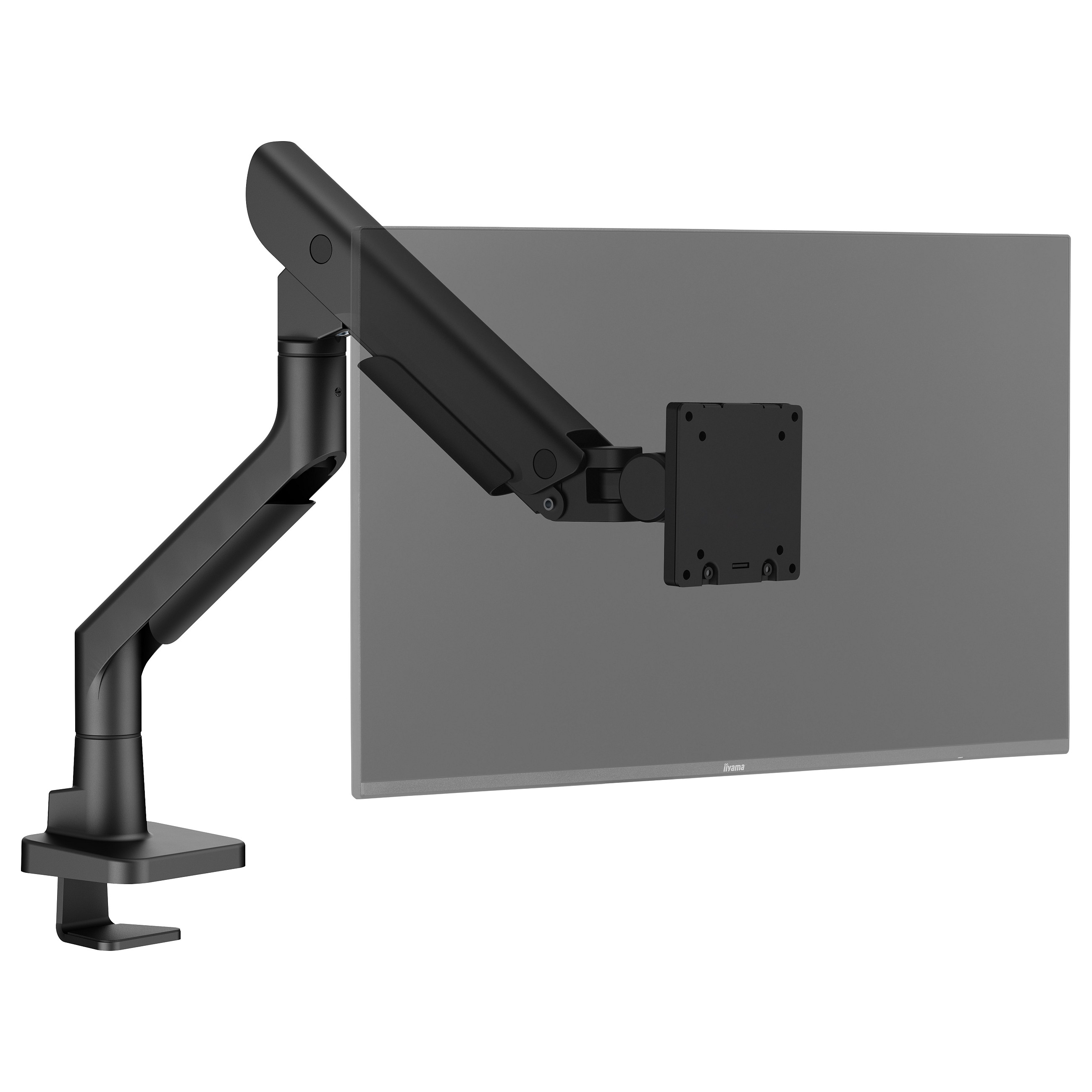 Mbajtëse për Monitor iiyama DS6001C-B1 / 1 Monitor / 17–49" / 2–27kg / VESA 75x75 & 100x100 / Gas Spring / Rotacion 360° - Zezë 6