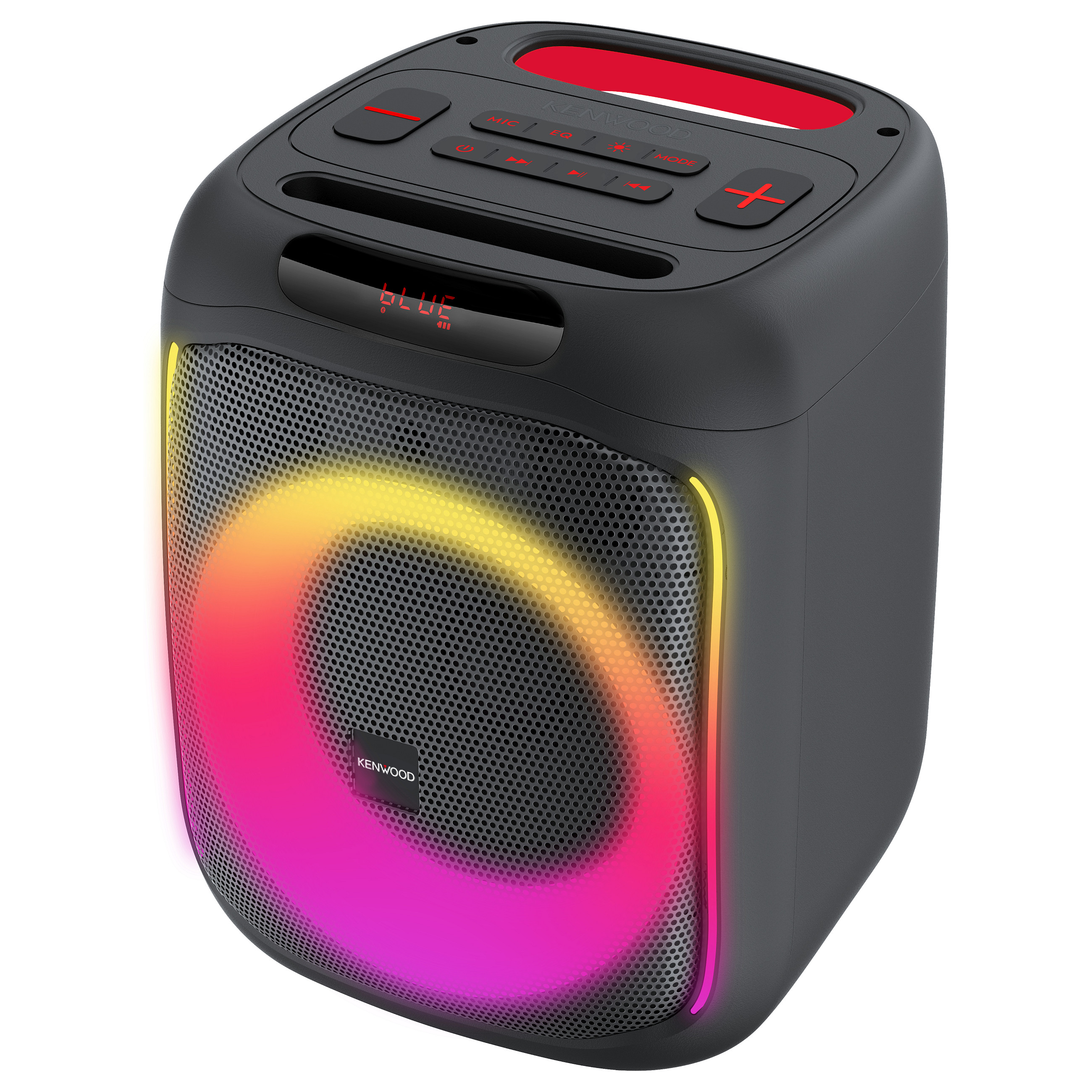 Altoparlant Kenwood AS-P200BT, 50W RMS, Bluetooth 5.0, USB, MicroSD, AUX, Mikrofon, TWS, LED - Zezë