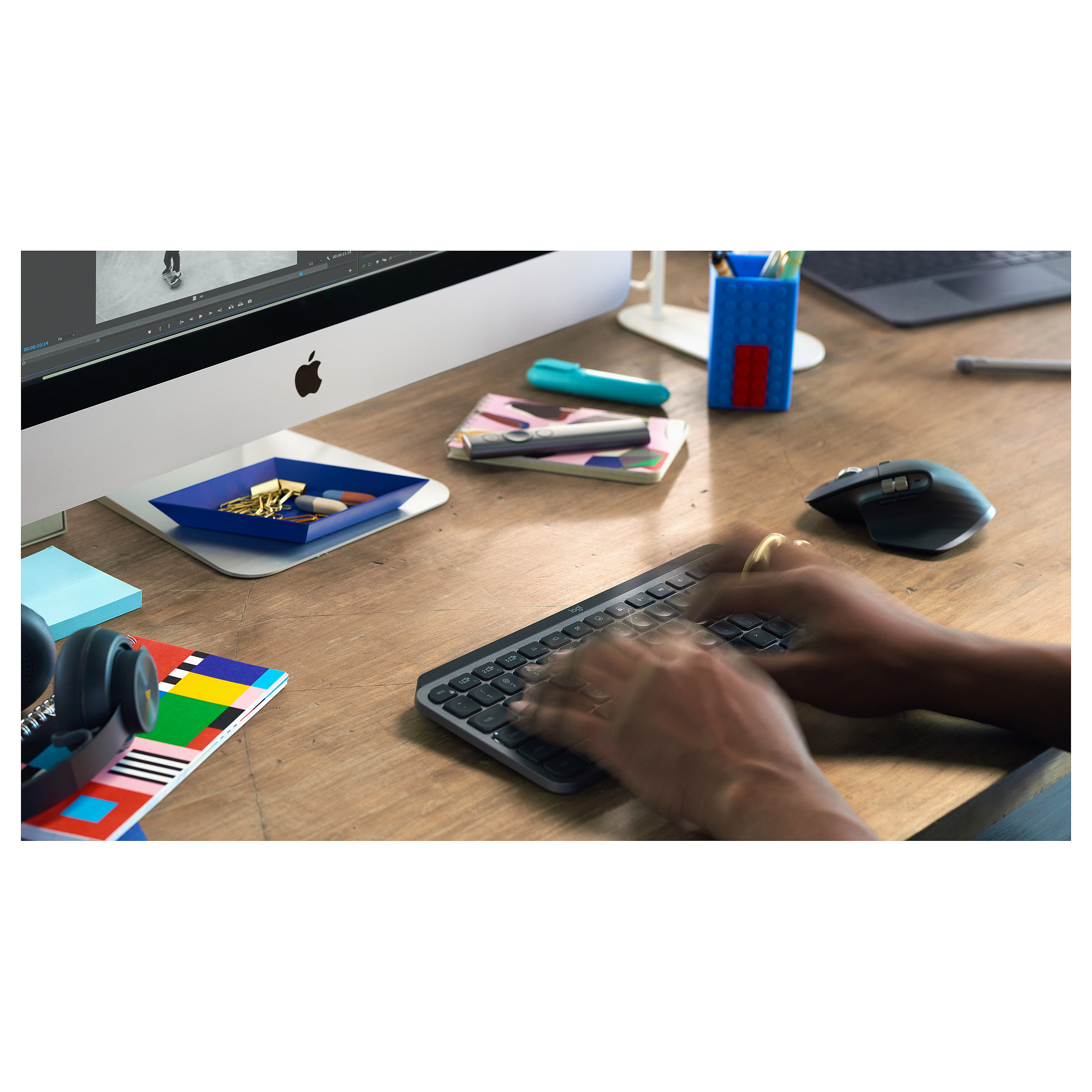 Tastierë pa kabllo Logitech MX Keys Mini / Bluetooth / QWERTY US / Backlit / Mini - Grafit thumbnail 3