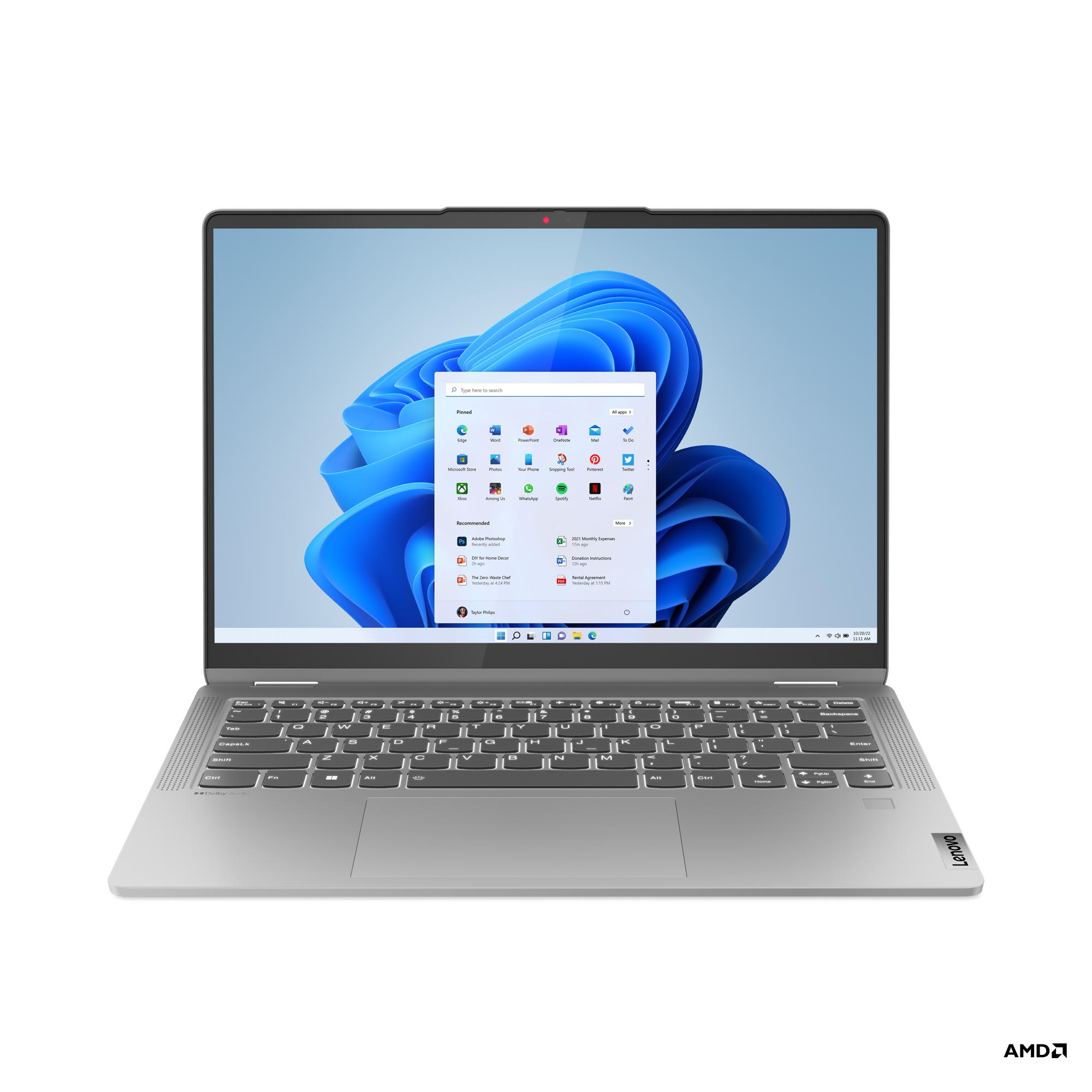 Laptop Lenovo IdeaPad 5 2-in-1 14AGP11 / Ryzen AI 7 445 / 32GB DDR5 / 1TB / 14" WUXGA IPS Touch / Radeon 840M – Luna Grey 8