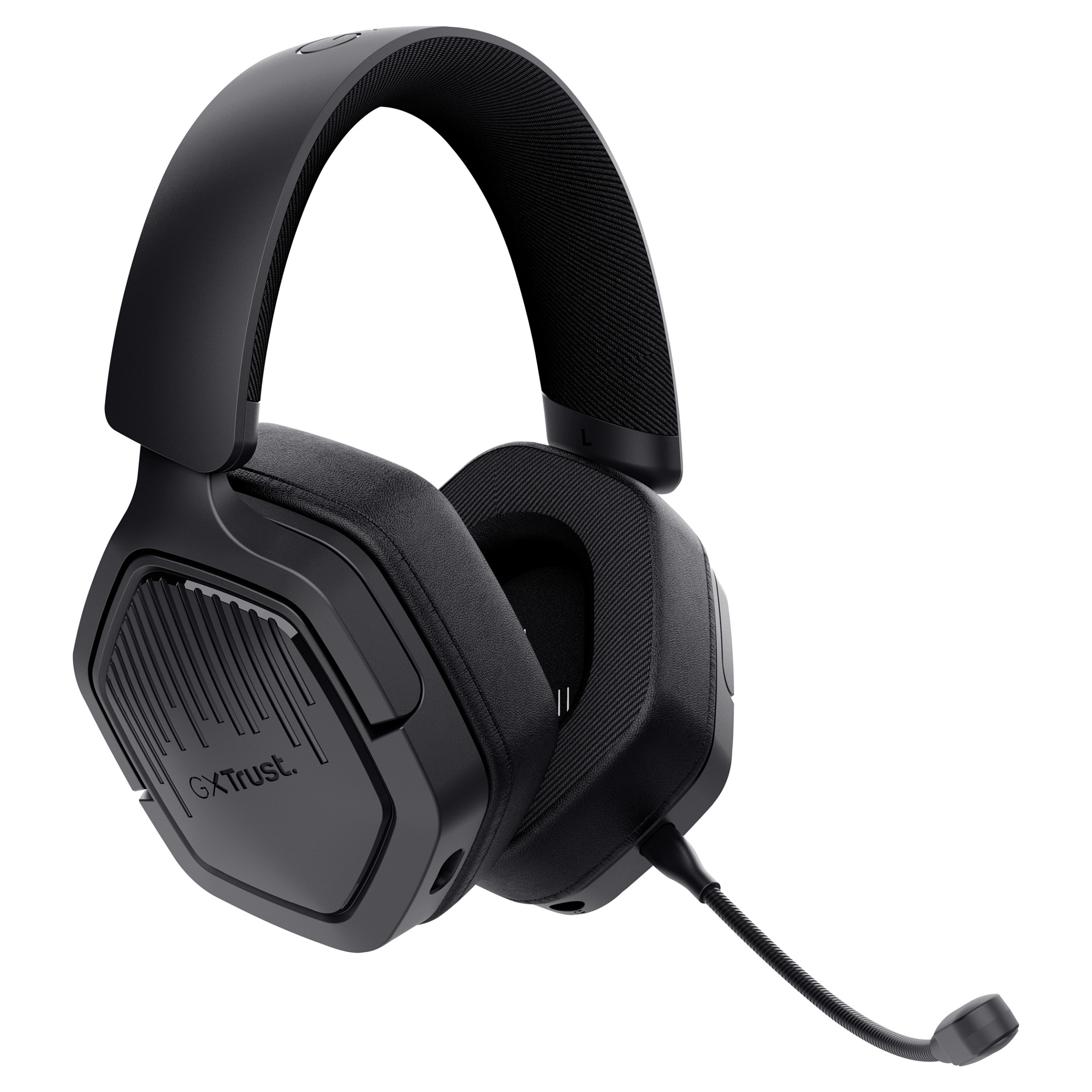 Kufje Gaming Trust GXT 493 Carus / Wireless / Over-Ear / 50 mm / 70 orë / Mikrofon – Zezë 2