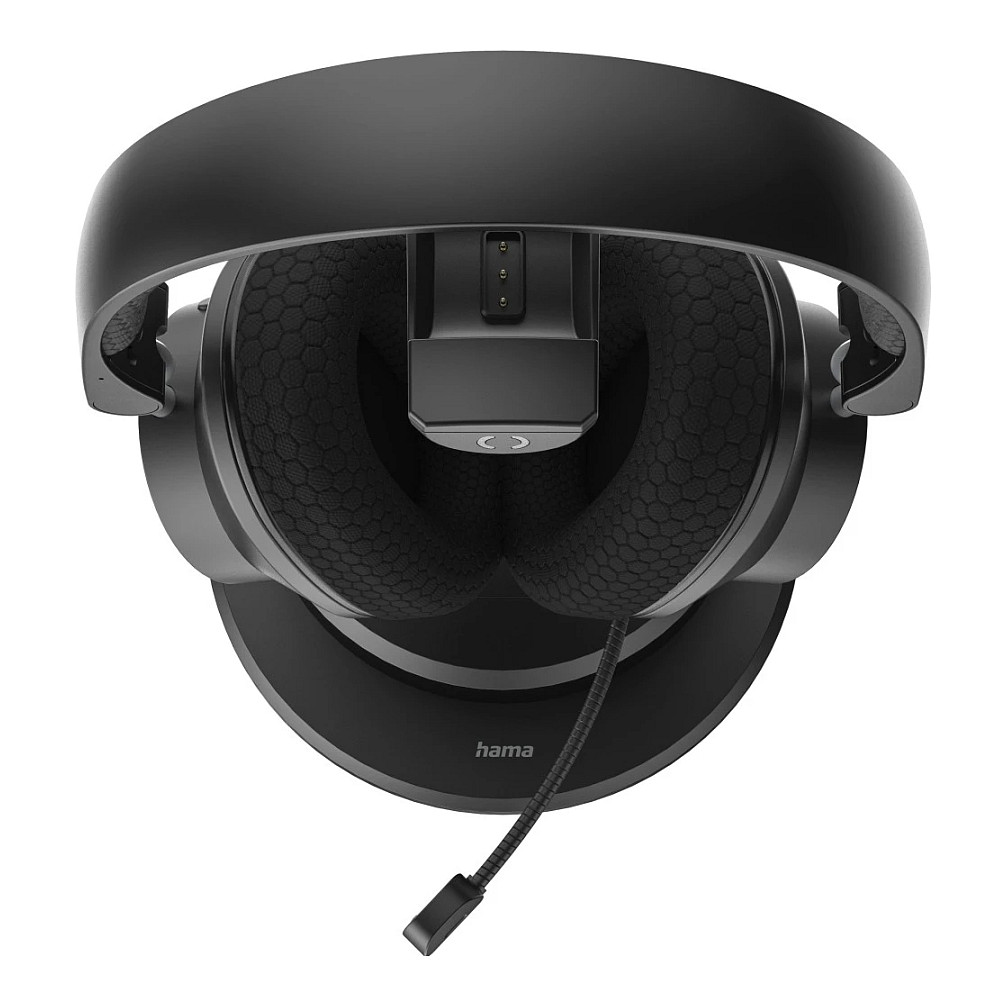 Kufje pa kabllo Hama BT-900, Bluetooth 5.3, USB-C, USB-A, 3.5mm, ENC, Bazë Karikimi - Zezë 3