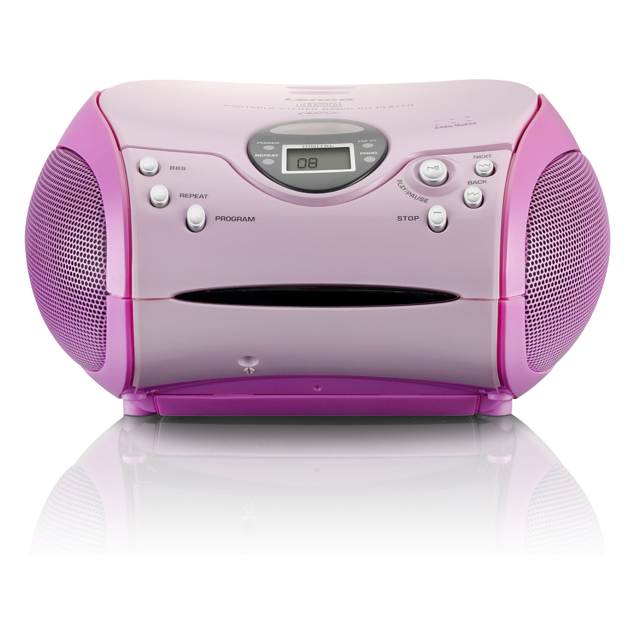 Radio me CD Lenco SCD-501, FM, Bluetooth, USB, MP3 - Bardhë, Zezë 3