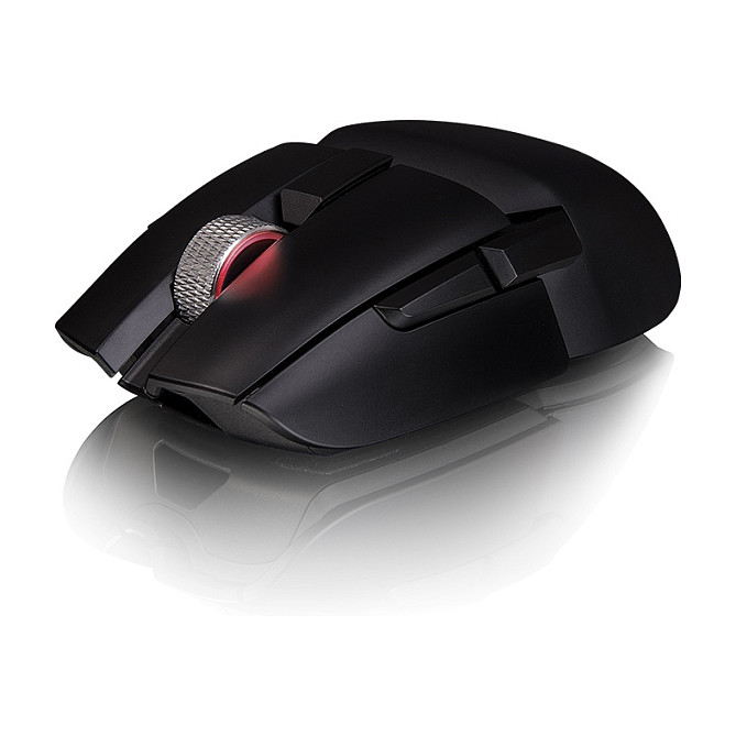 Maus Gaming Thermaltake Argent M5 Wireless / GMO-ARW-WDOOBK-01 / Sensor Optik PixArt PMW-3335 / 16000 DPI / 2.4GHz & Bluetooth & Wired USB / Bateri – Zezë 3