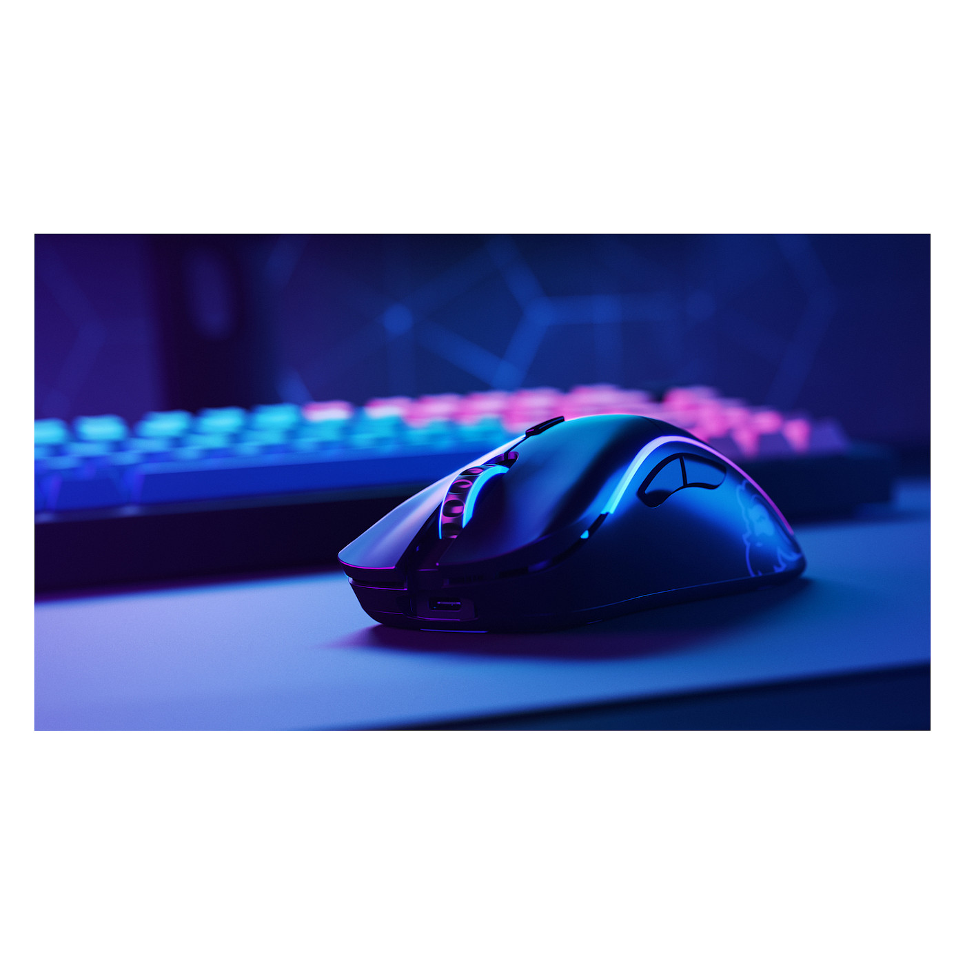 Maus Gaming Glorious Model D Wireless, 19,000DPI, 2.4GHz, 6 Butona, RGB - Zezë 8