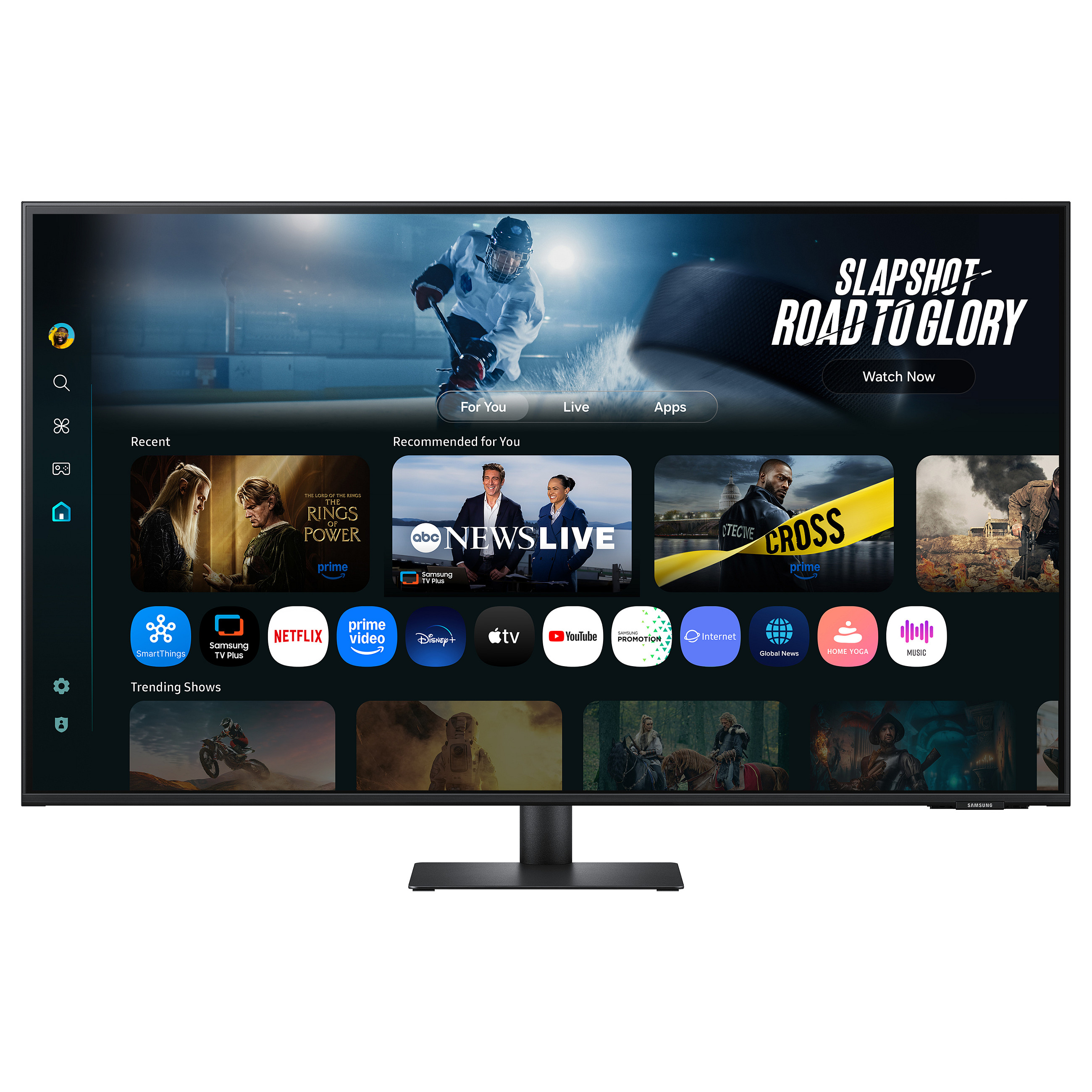 Monitor Samsung M7 M70F, 43", 4K UHD VA, 60Hz, 4ms GTG, 2× HDMI+USB-C+2× USB-A - Zezë 3